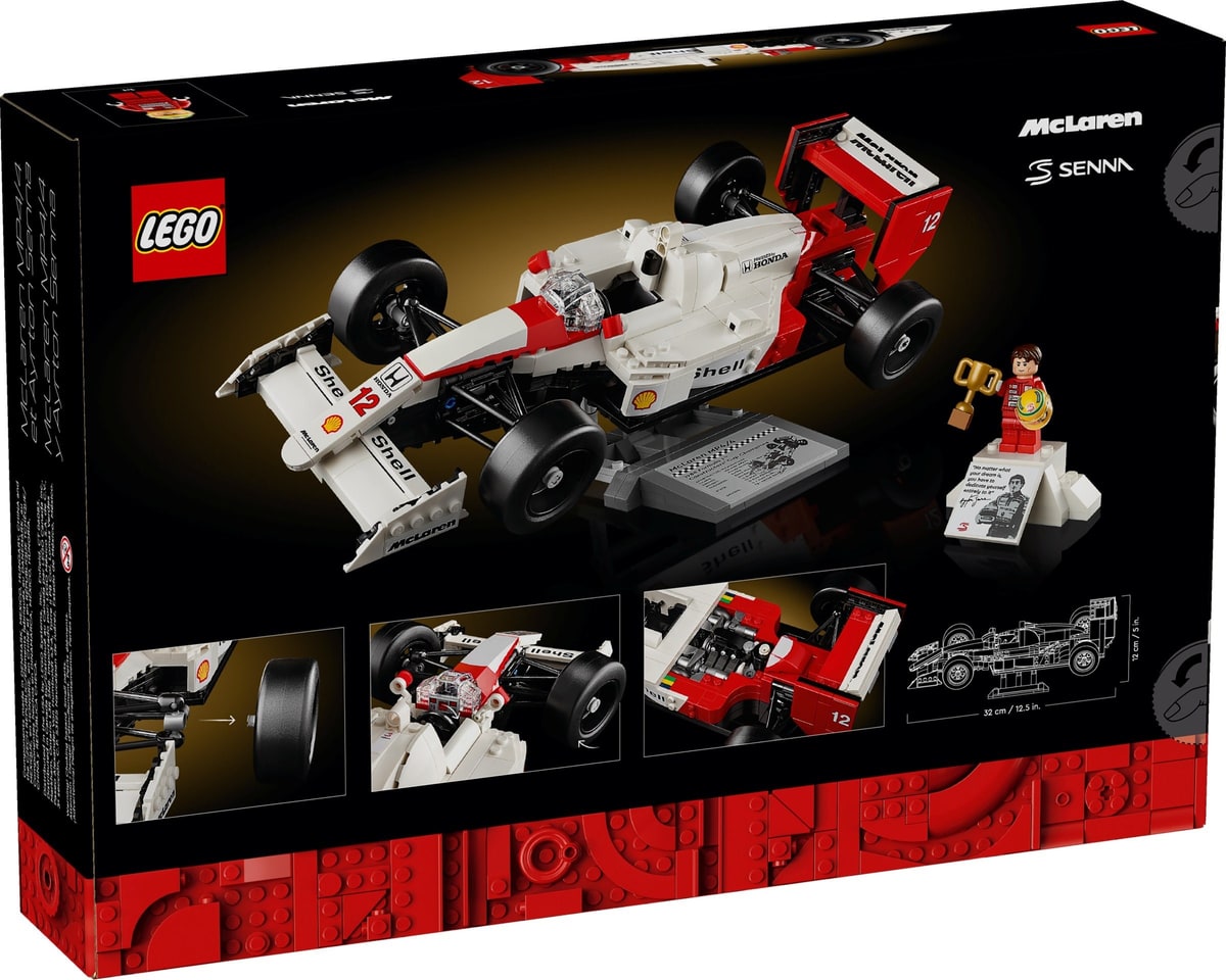 LEGO® 10330 McLaren MP4/4 i Ayrton Senna - zdjęcie 7
