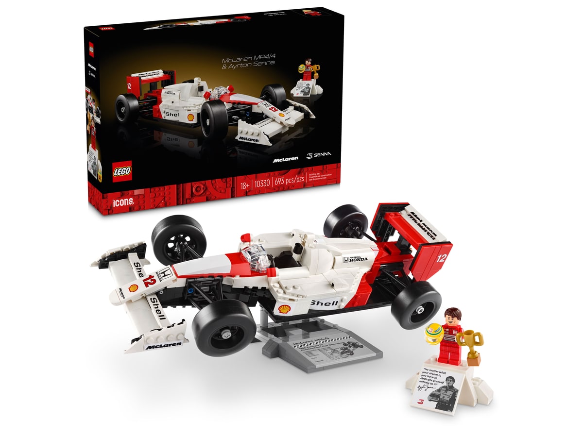 LEGO® 10330 McLaren MP4/4 i Ayrton Senna - zdjęcie 8