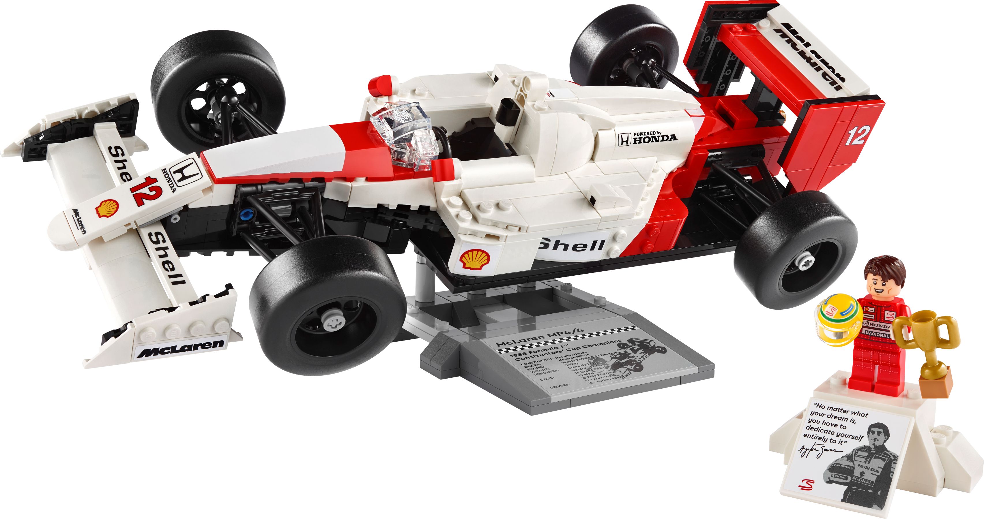 LEGO® 10330 McLaren MP4/4 i Ayrton Senna - zdjęcie 1
