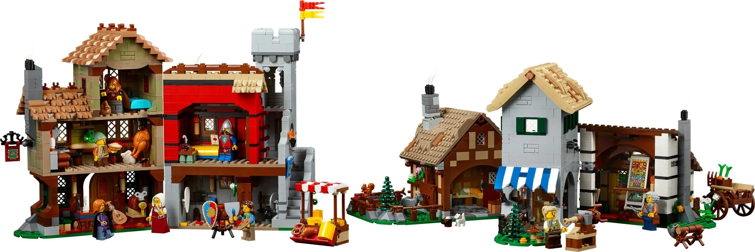 LEGO® 10332 Średniowieczny plac miejski - zdjęcie 2
