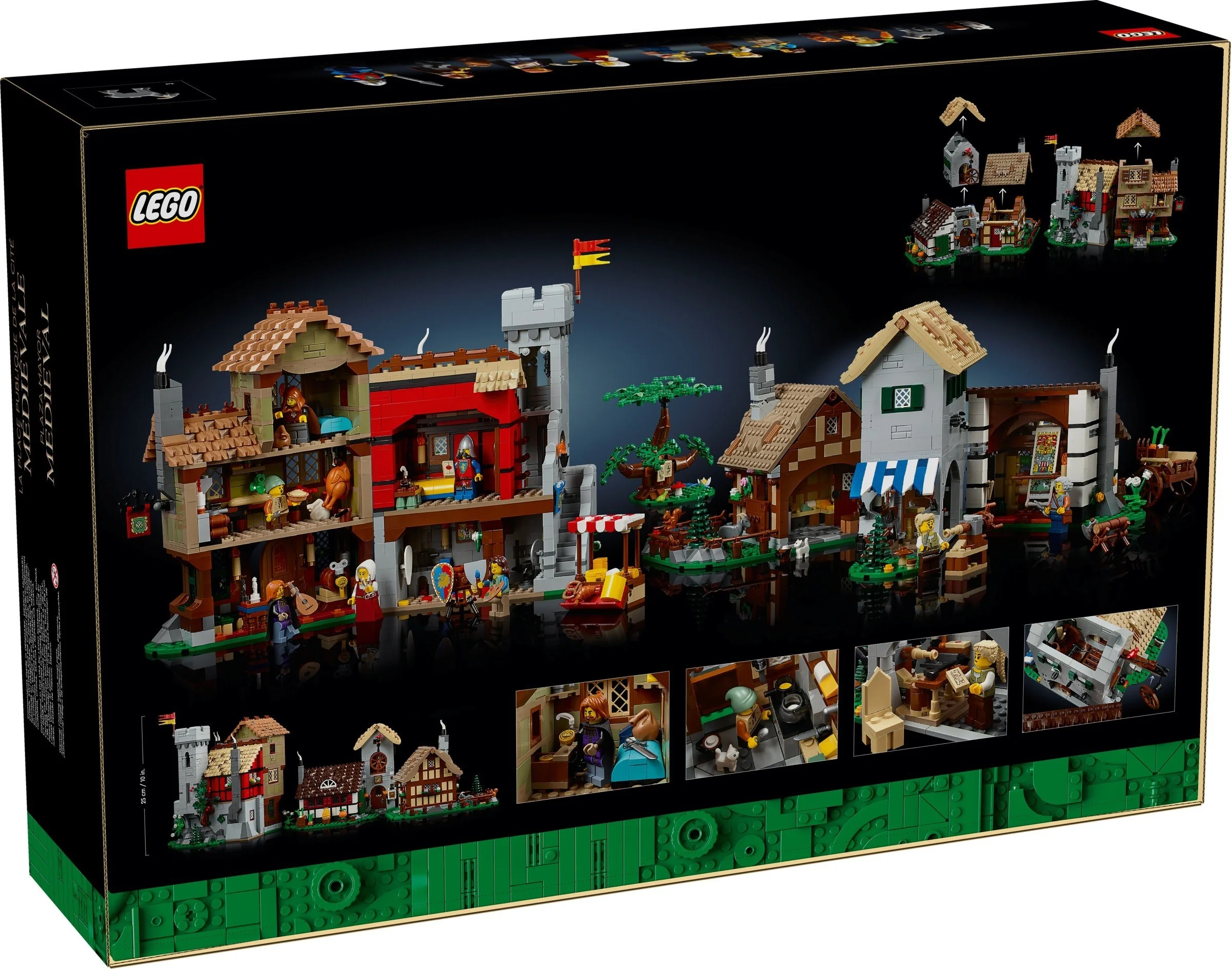 LEGO® 10332 Średniowieczny plac miejski - zdjęcie 7