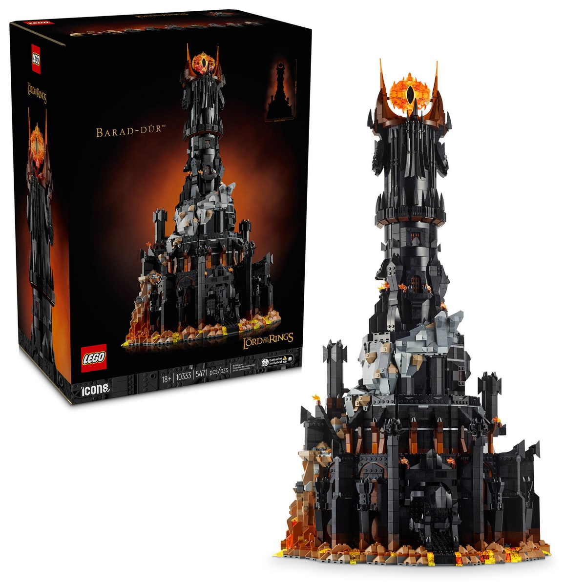 LEGO® 10333 Władca pierścieni: Barad-dûr - zdjęcie 9