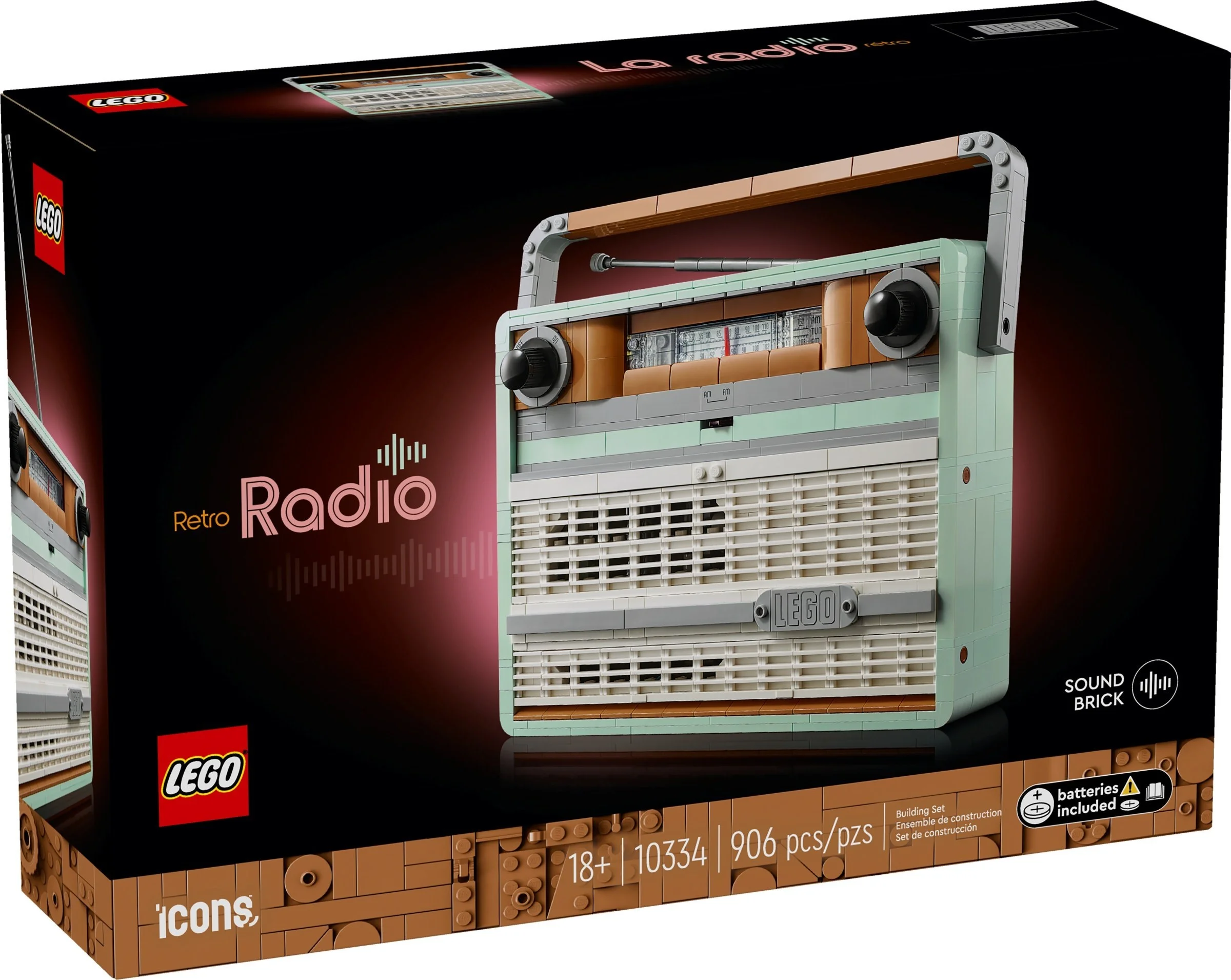 LEGO® 10334 Radio w stylu retro - zdjęcie 2