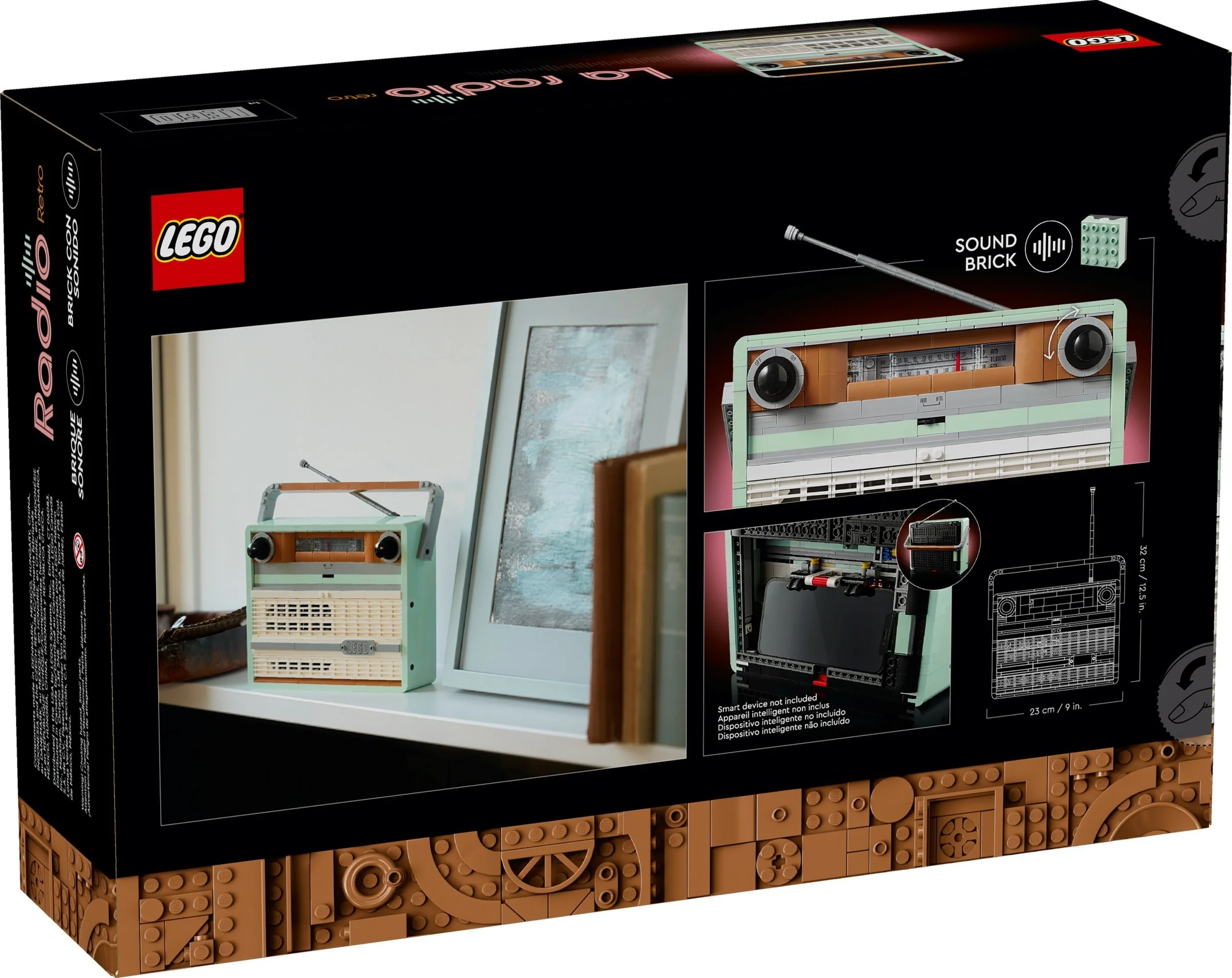 LEGO® 10334 Radio w stylu retro - zdjęcie 8
