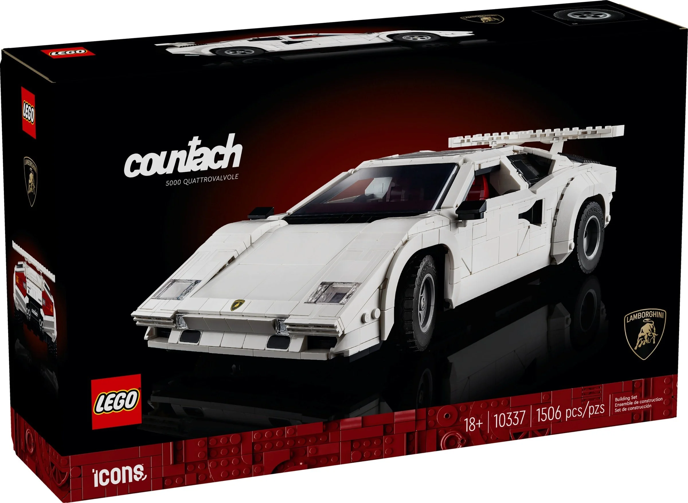 LEGO® 10337 LEGO Icons Lamborghini Countach 5000 Quattrovalvole - zdjęcie 1