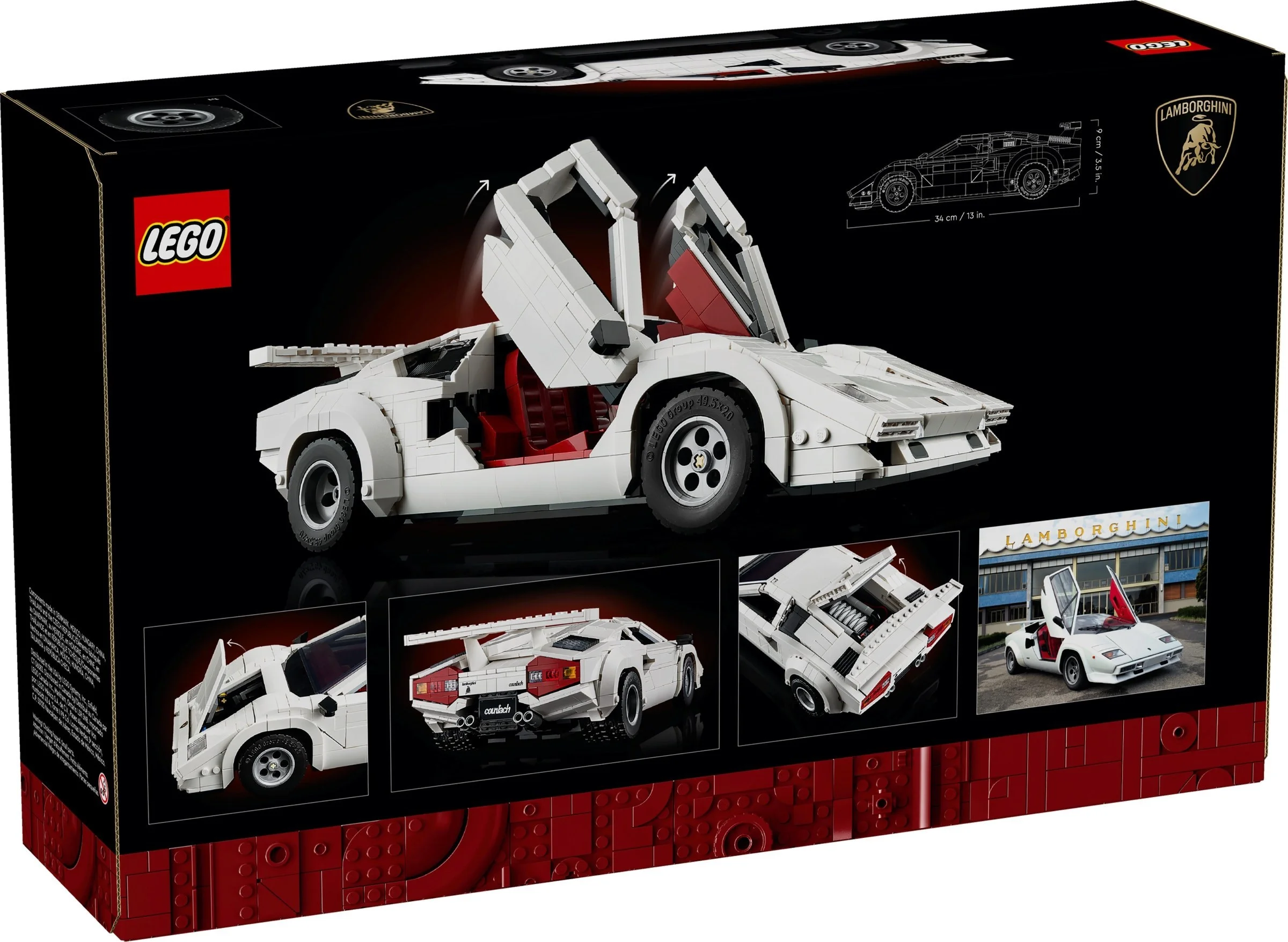 LEGO® 10337 LEGO Icons Lamborghini Countach 5000 Quattrovalvole - zdjęcie 8