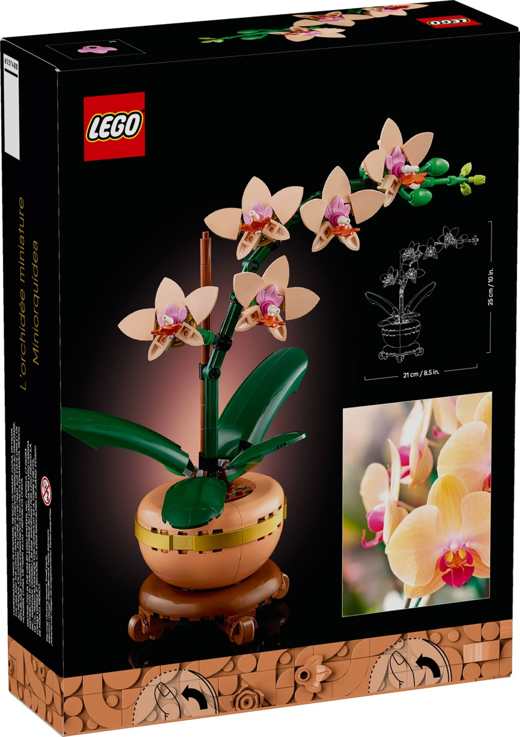 LEGO® 10343 Icons Kwiaty Mała Orchidea - zdjęcie 2