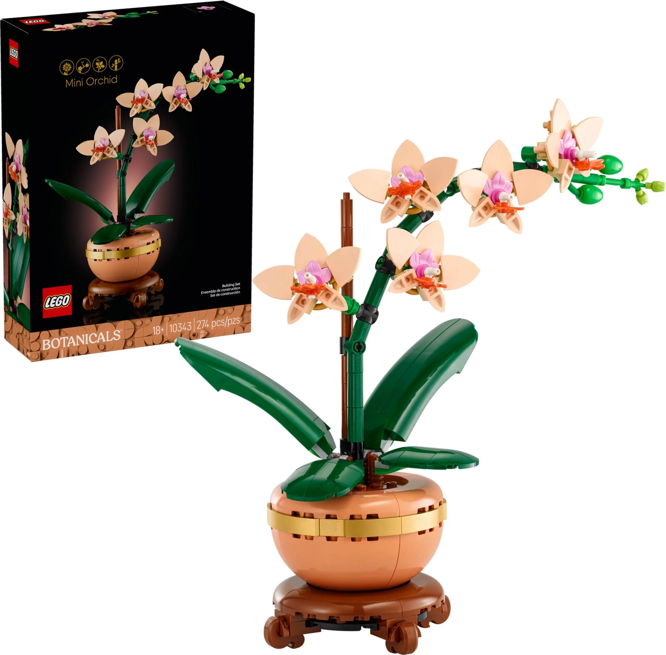 LEGO® 10343 Icons Kwiaty Mała Orchidea - zdjęcie 1