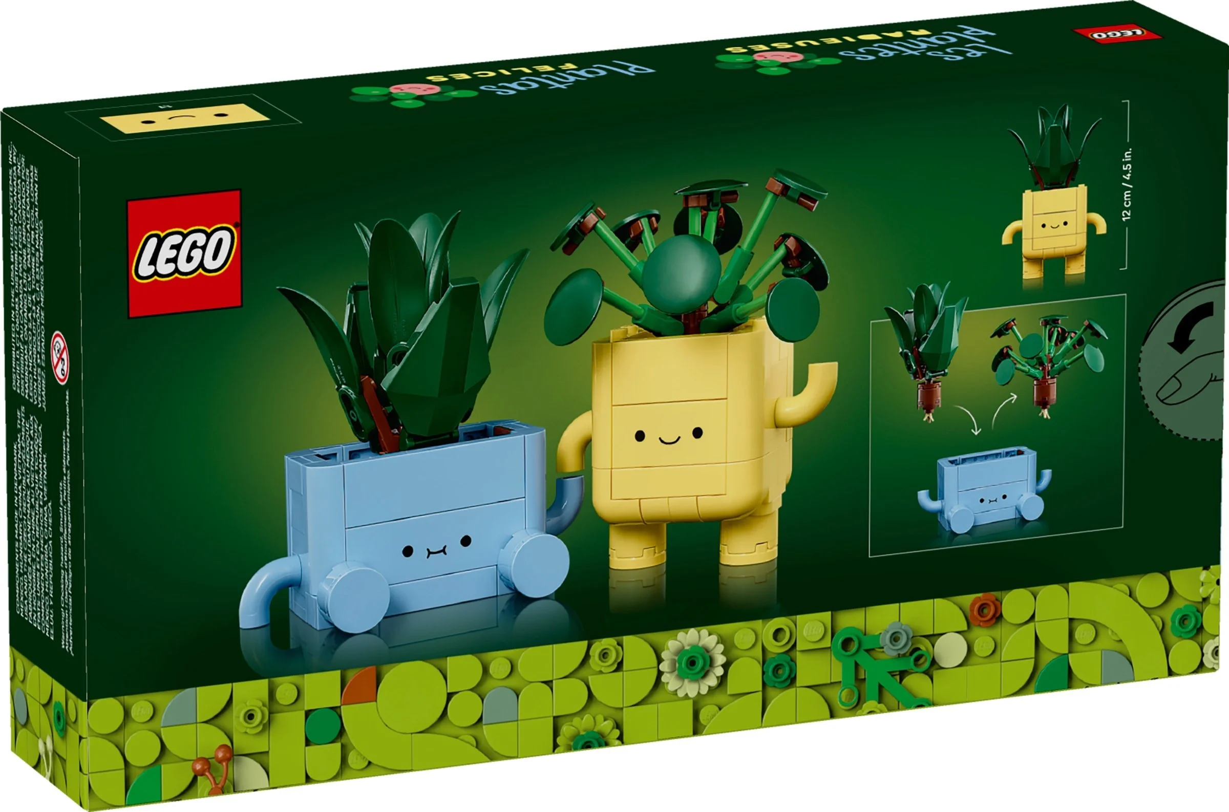 LEGO® 10349 Wesołe Roślinki Kwiaty W Doniczce Rośliny 217el - zdjęcie 3