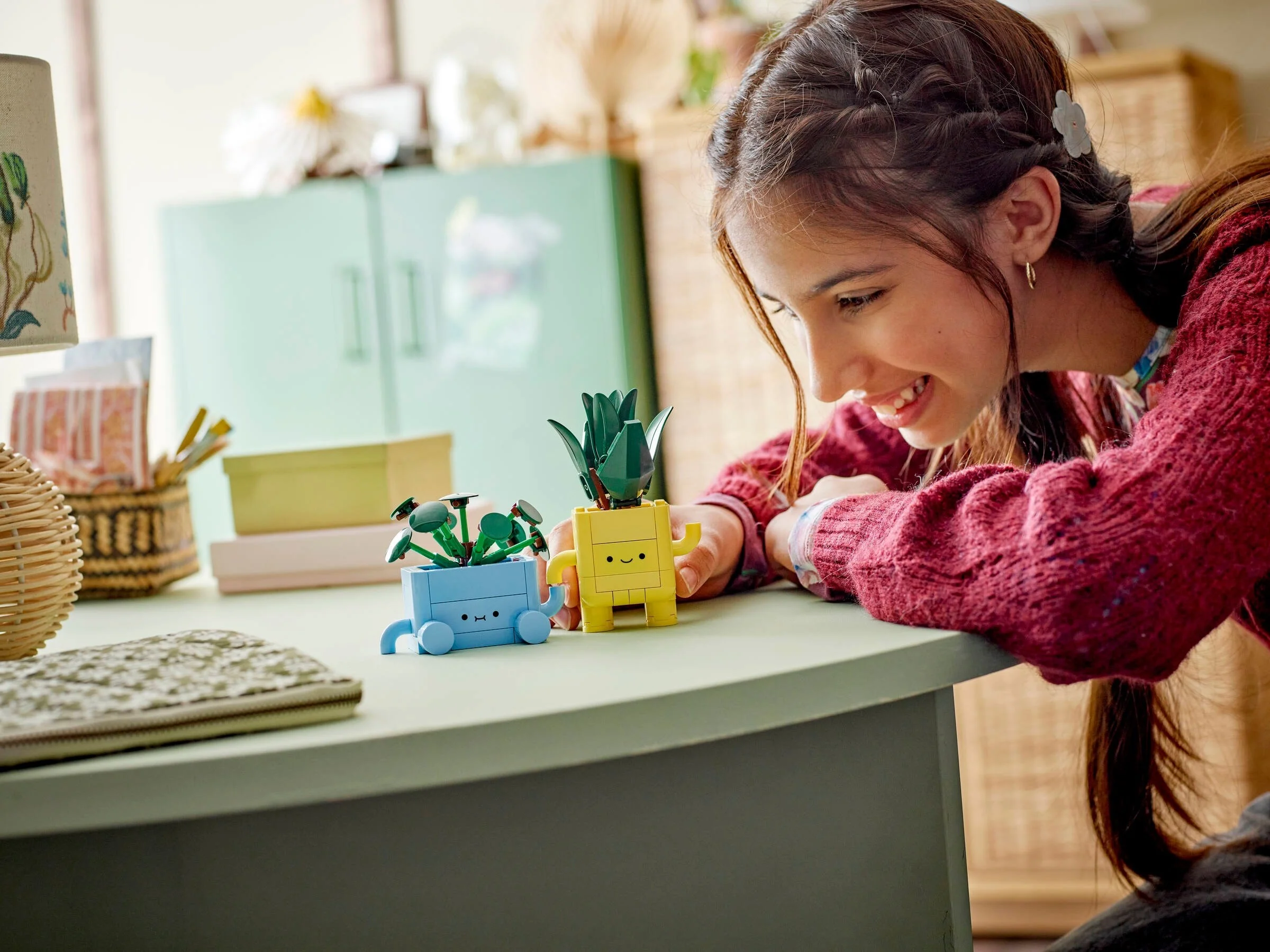 LEGO® 10349 Wesołe Roślinki Kwiaty W Doniczce Rośliny 217el - zdjęcie 6