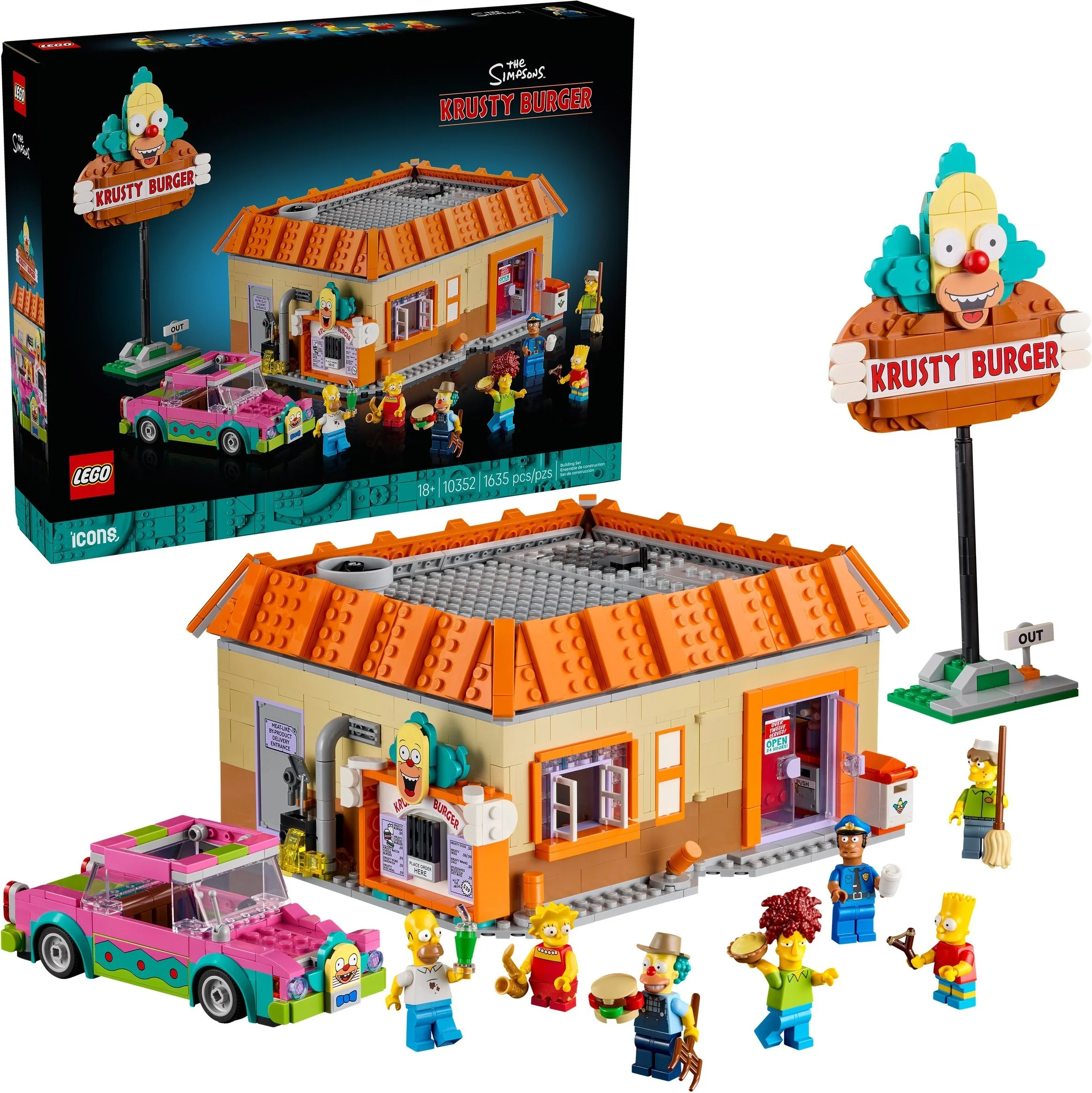 LEGO® 10352 The Simpsons™: Krusty Burger - zdjęcie 10