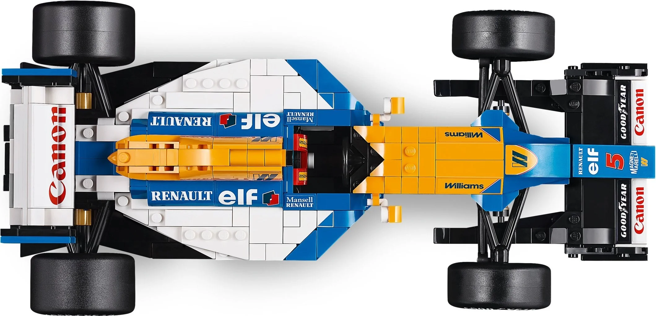 LEGO® 10353 Williams Racing FW14B i Nigel Mansell - zdjęcie 6