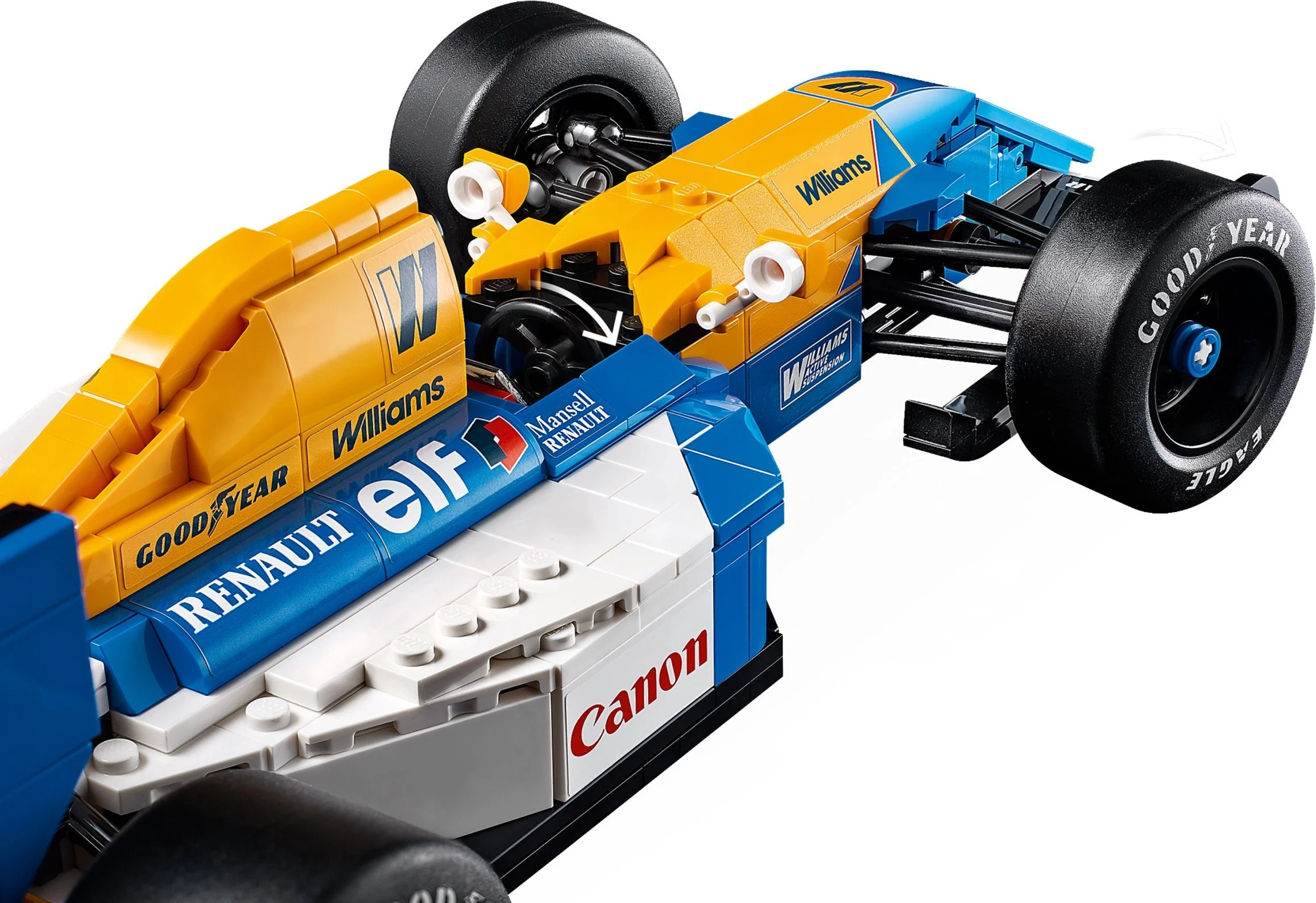 LEGO® 10353 Williams Racing FW14B i Nigel Mansell - zdjęcie 7