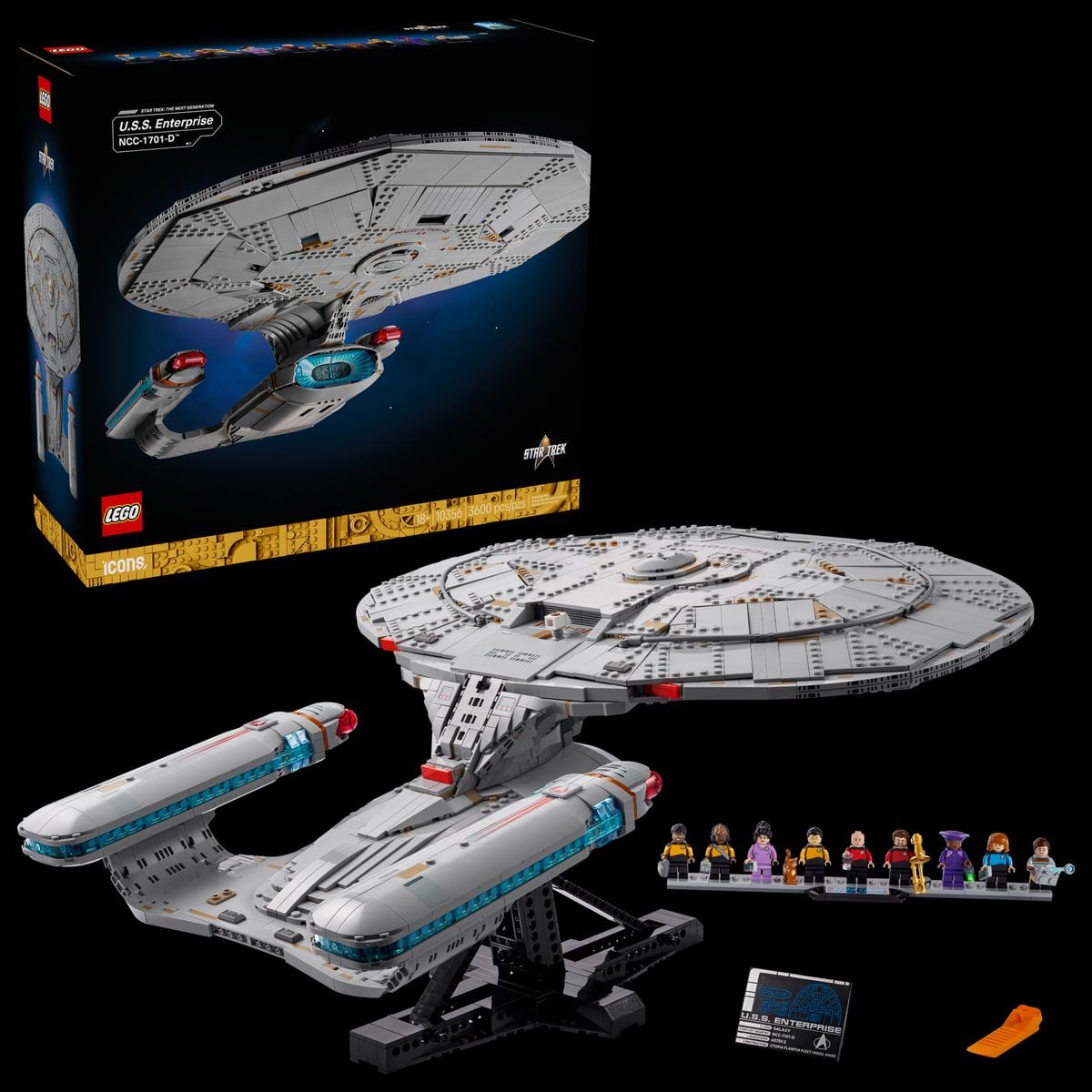 LEGO® 10356 Star Trek: U. S.S. Enterprise NCC-1701-D - zdjęcie 2