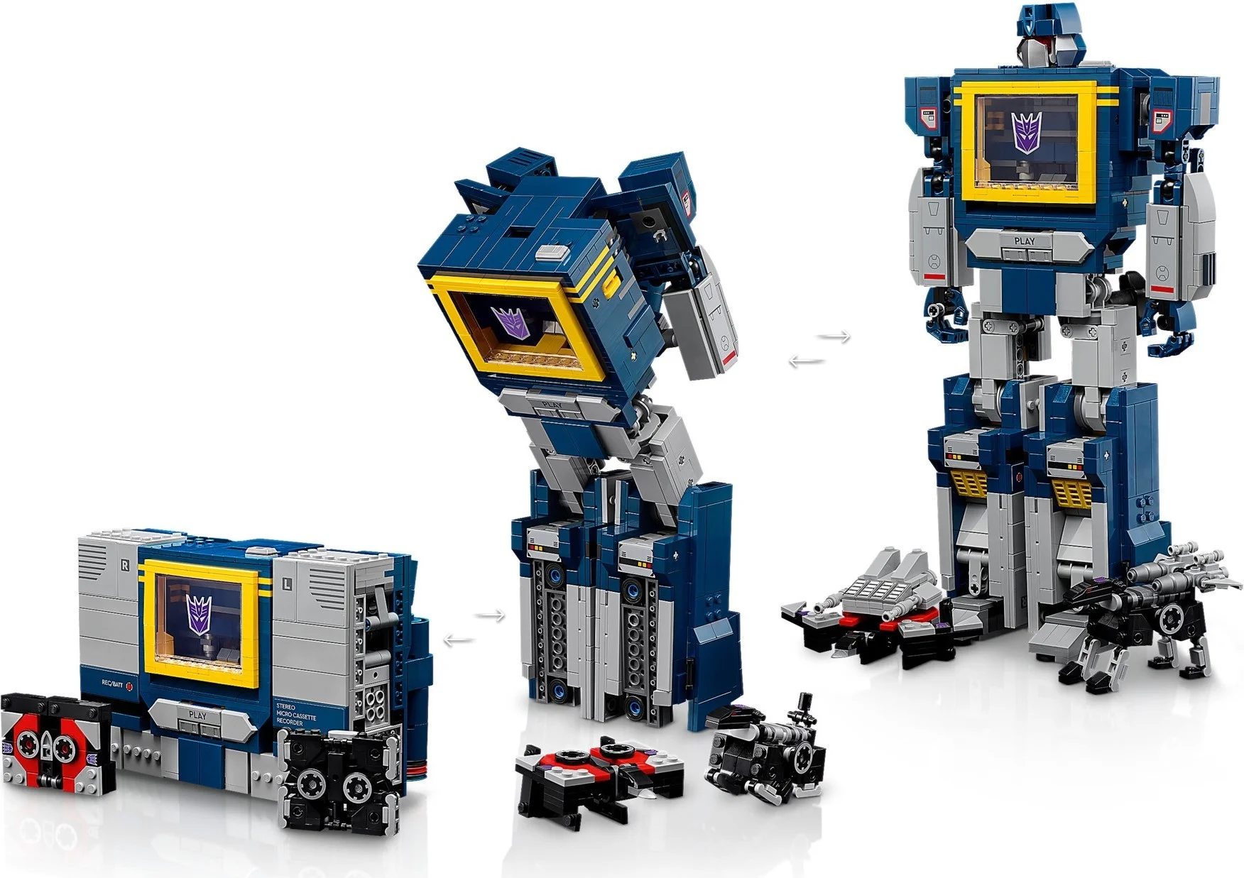 LEGO® 10358 Transformers: Soundwave - zdjęcie 6