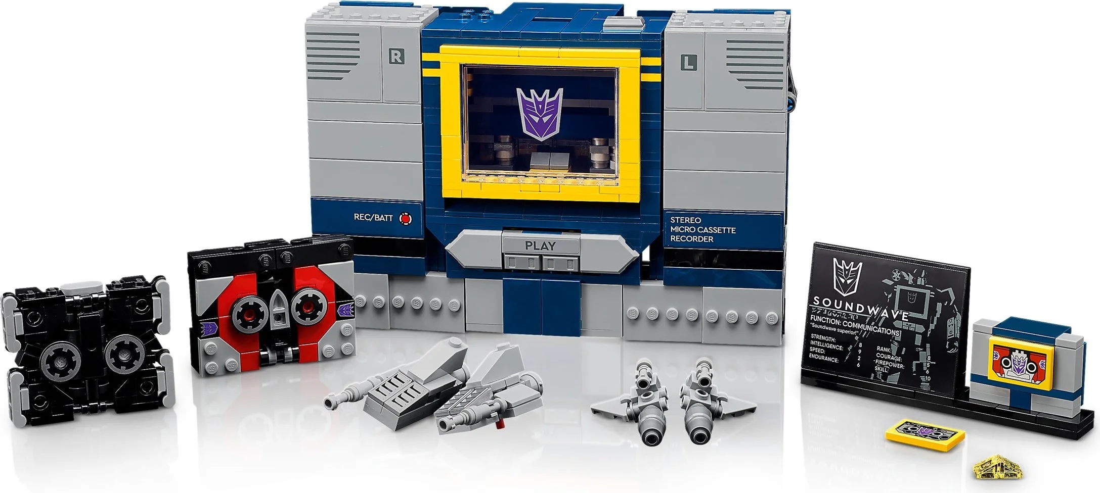 LEGO® 10358 Transformers: Soundwave - zdjęcie 7
