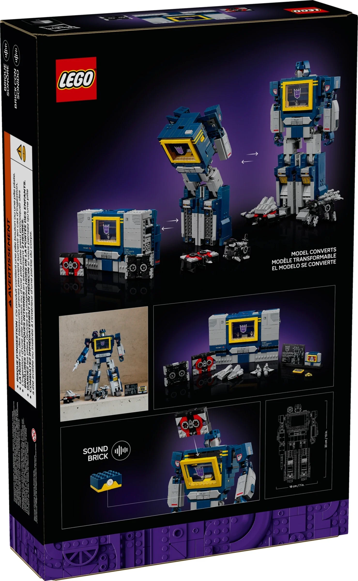LEGO® 10358 Transformers: Soundwave - zdjęcie 2