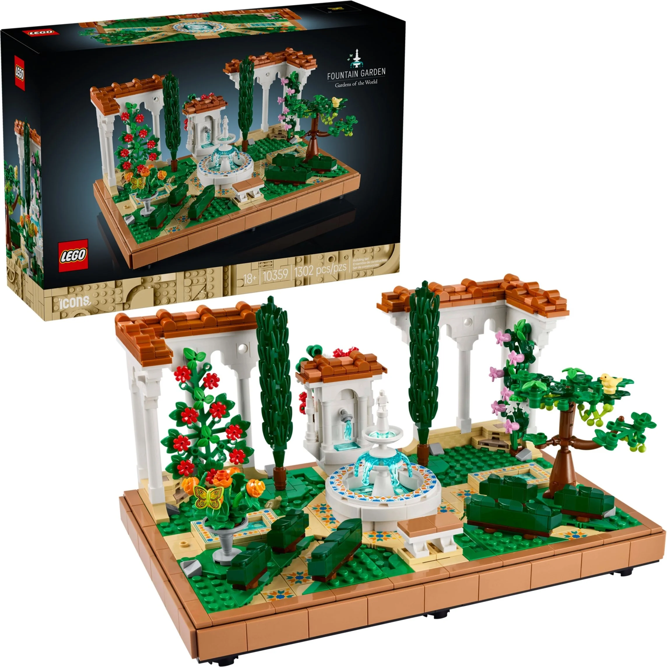 LEGO® 10359 Fontanna w ogrodzie - zdjęcie 5