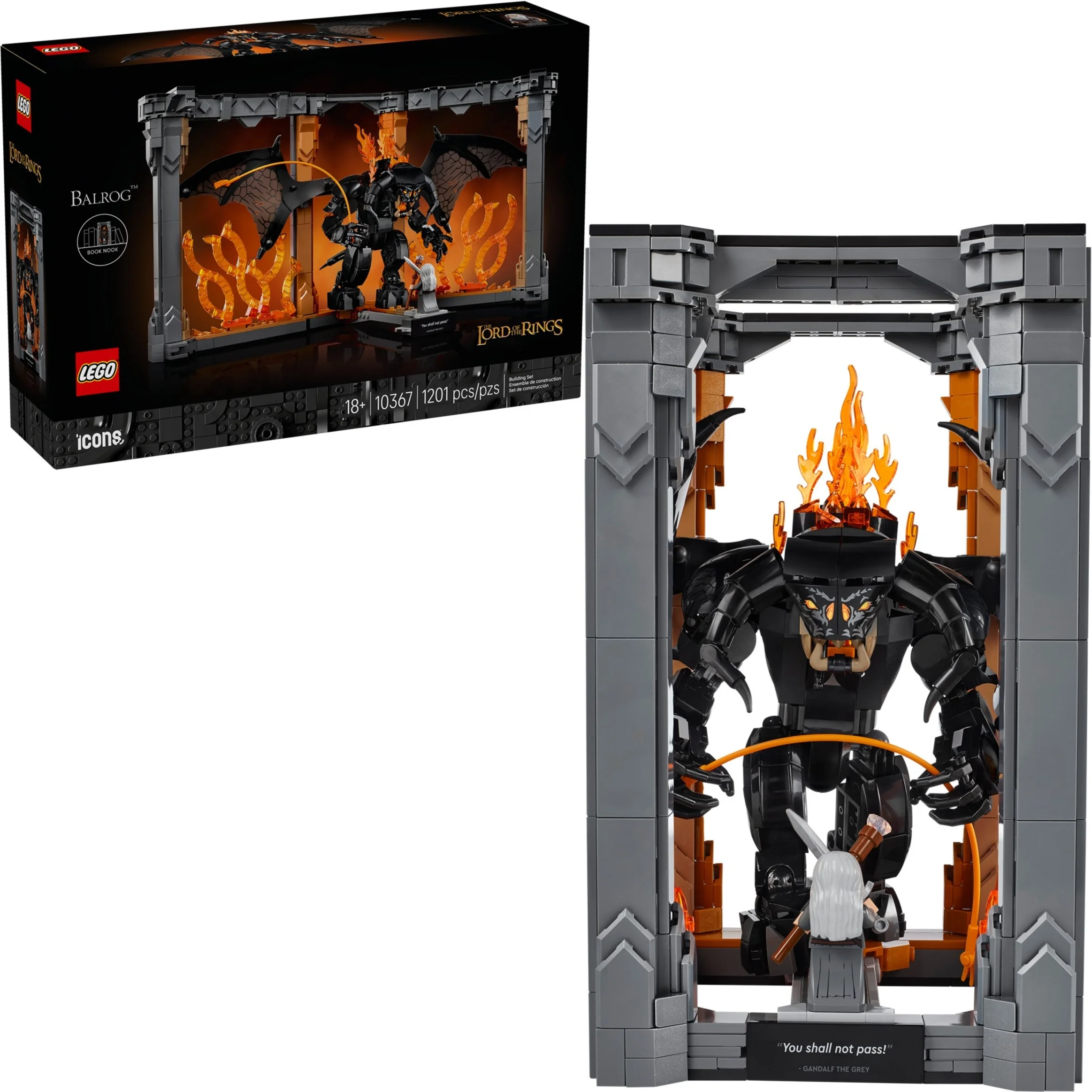 LEGO® 10367 Book Nook: The Lord of the Rings - Balrog - zdjęcie 1