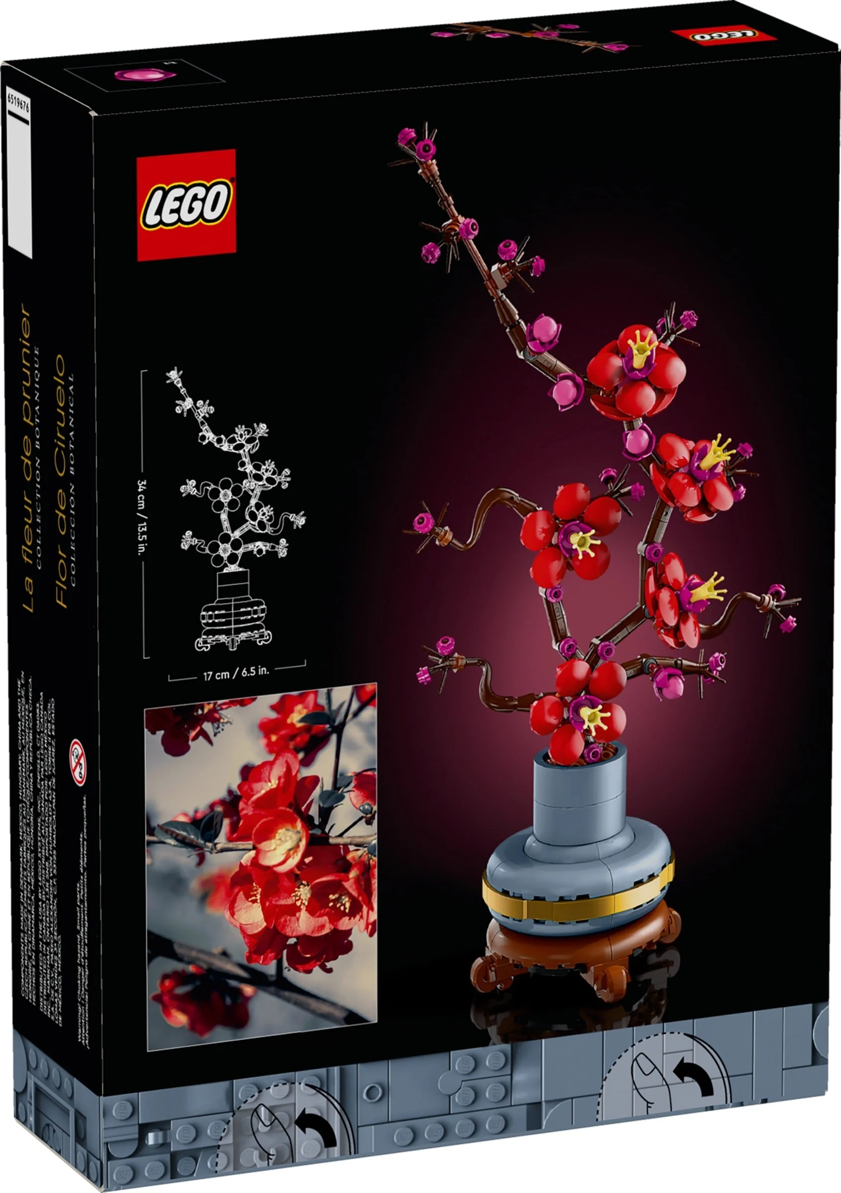 LEGO® 10369 Icons Kwiat Śliwy Kwiaty dla Niej Walentynki - zdjęcie 2