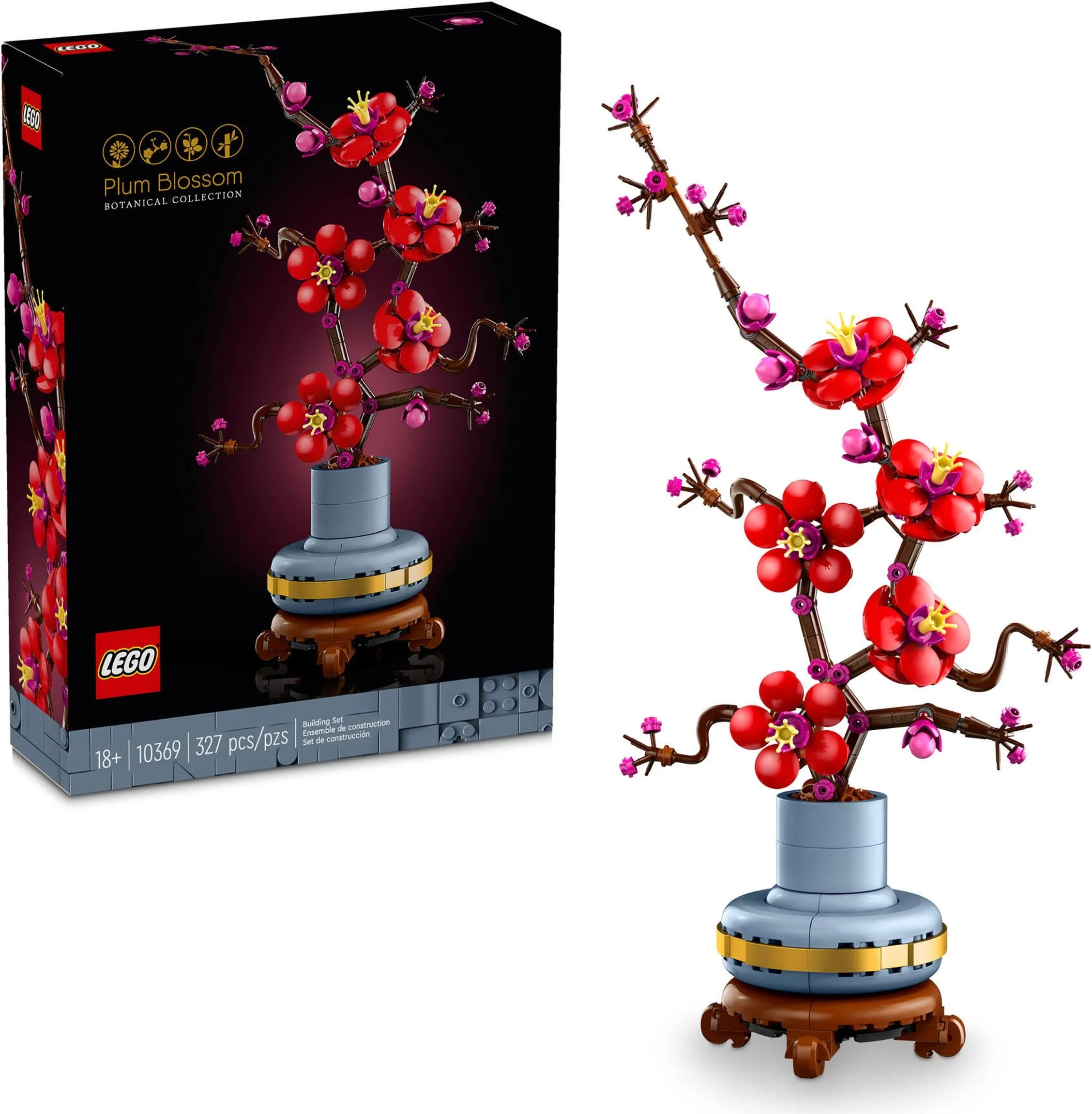 LEGO® 10369 Icons Kwiat Śliwy Kwiaty dla Niej Walentynki - zdjęcie 4