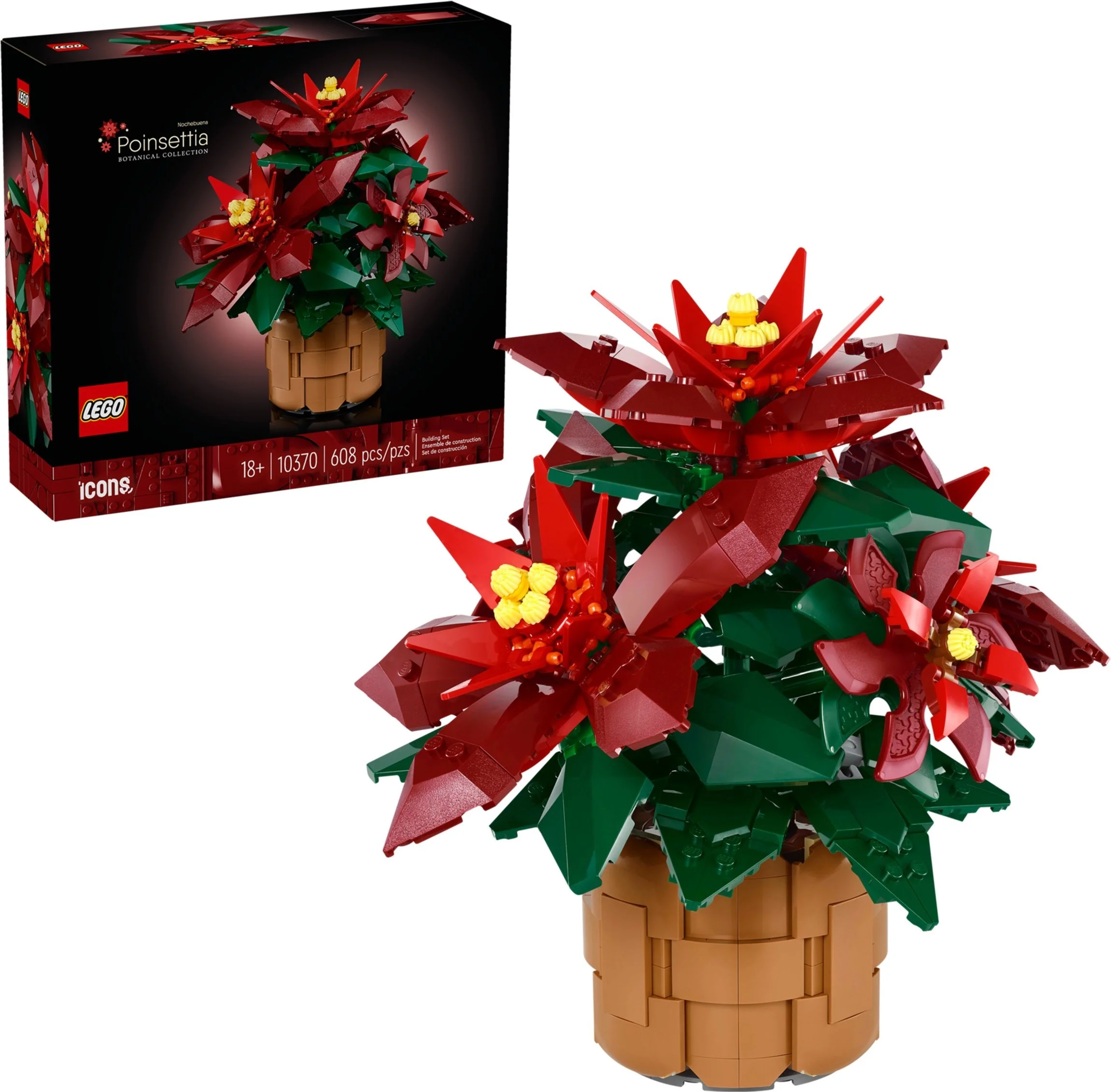 LEGO® 10370 Gwiazda Betlejemska na Wigilię Boże Narodzenie 608 Klocki - zdjęcie 4