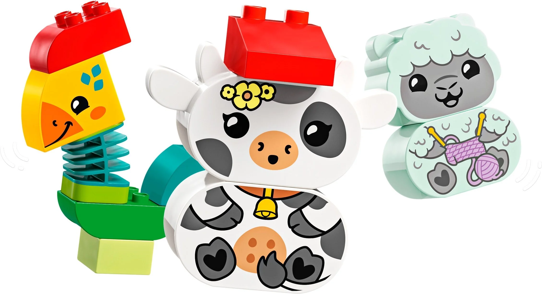 LEGO® 10412 DUPLO My First Pociąg ze Zwierzątkami - zdjęcie 3