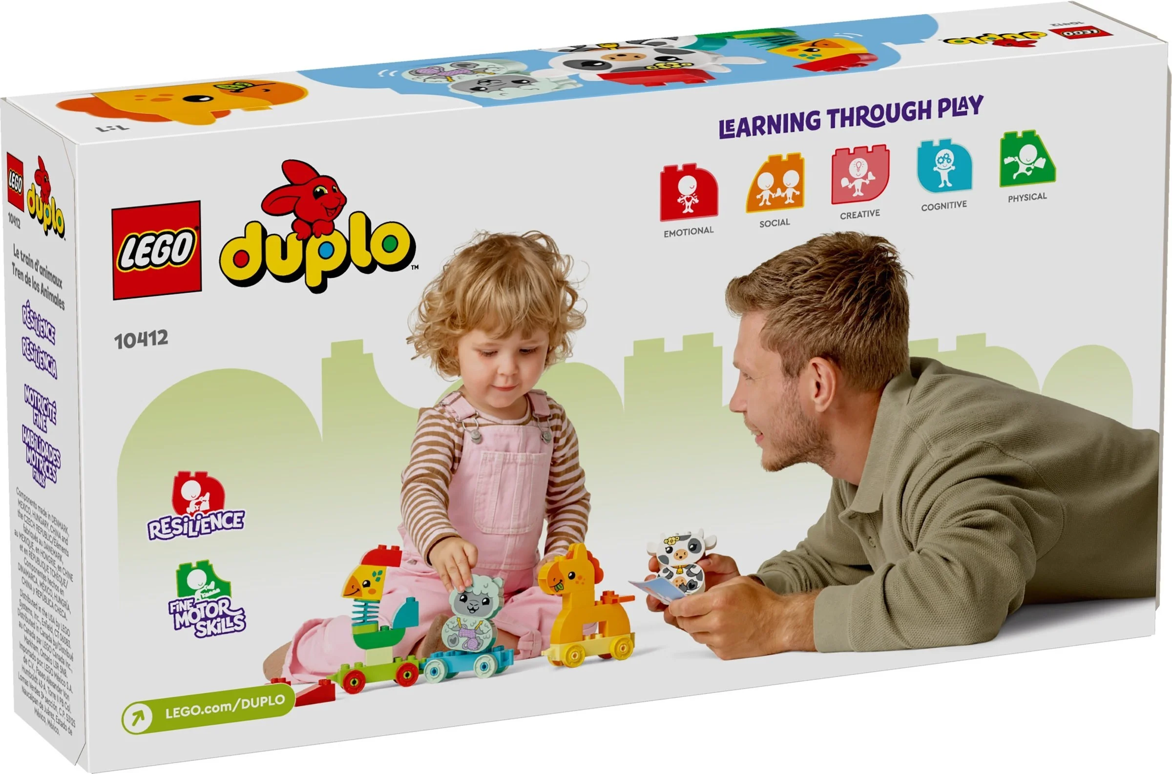 LEGO® 10412 DUPLO My First Pociąg ze Zwierzątkami - zdjęcie 4
