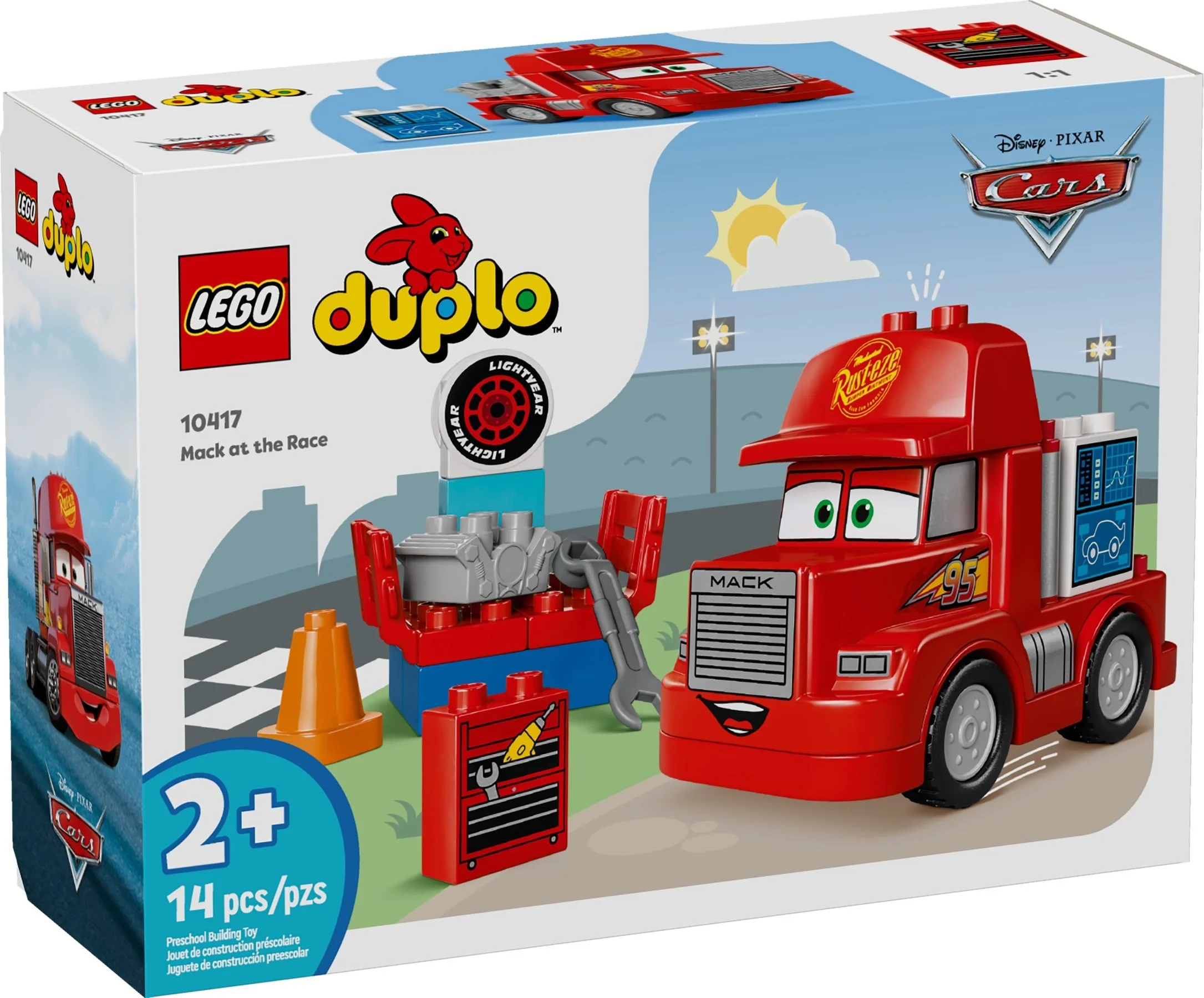 LEGO® 10417 LEGO DUPLO Maniek na wyścigu - zdjęcie 2