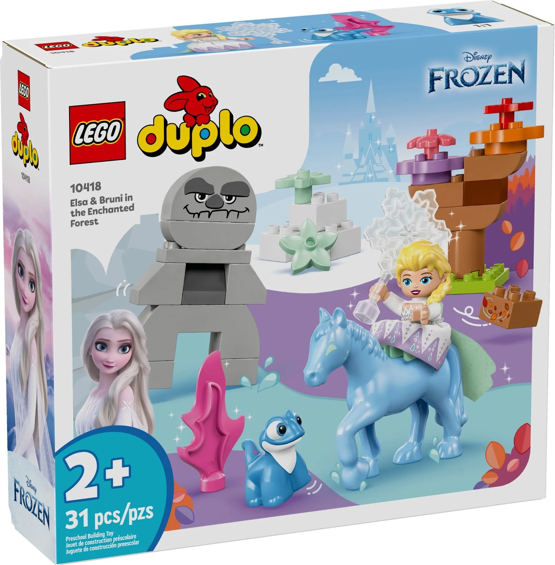 LEGO® 10418 LEGO DUPLO Elza i Bruni w Zaczarowanym Lesie - zdjęcie 6