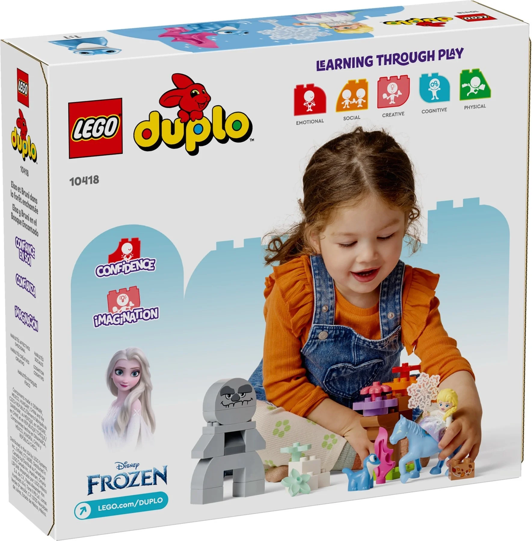 LEGO® 10418 LEGO DUPLO Elza i Bruni w Zaczarowanym Lesie - zdjęcie 2