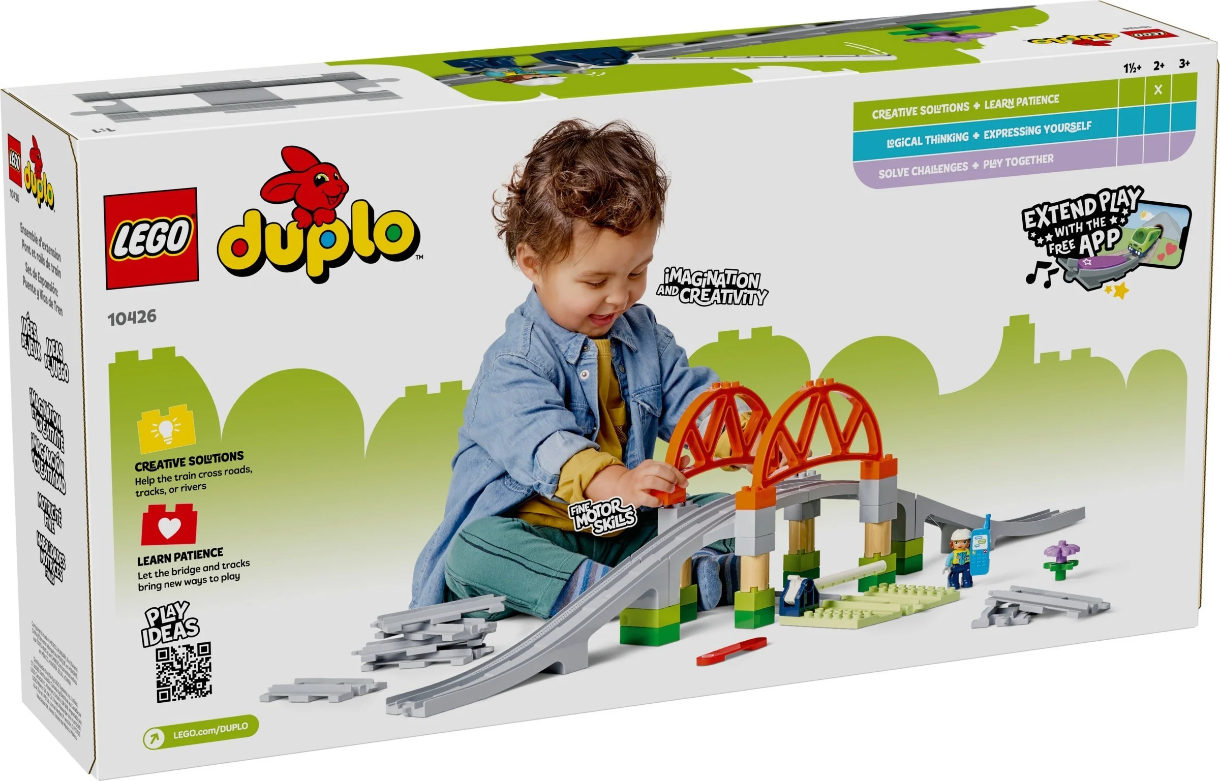 LEGO® 10426 DUPLO Most i Tory Kolejowe — Zestaw Rozszerzający - zdjęcie 3