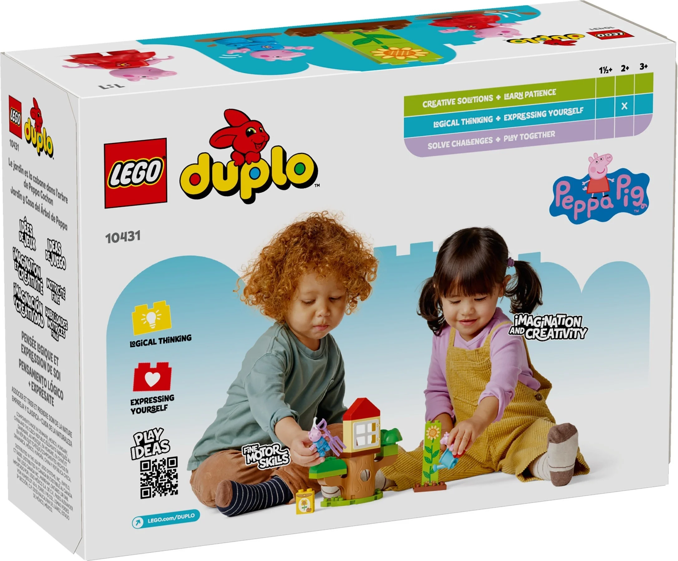 LEGO® 10431 Ogród i domek na drzewie Peppy - zdjęcie 3