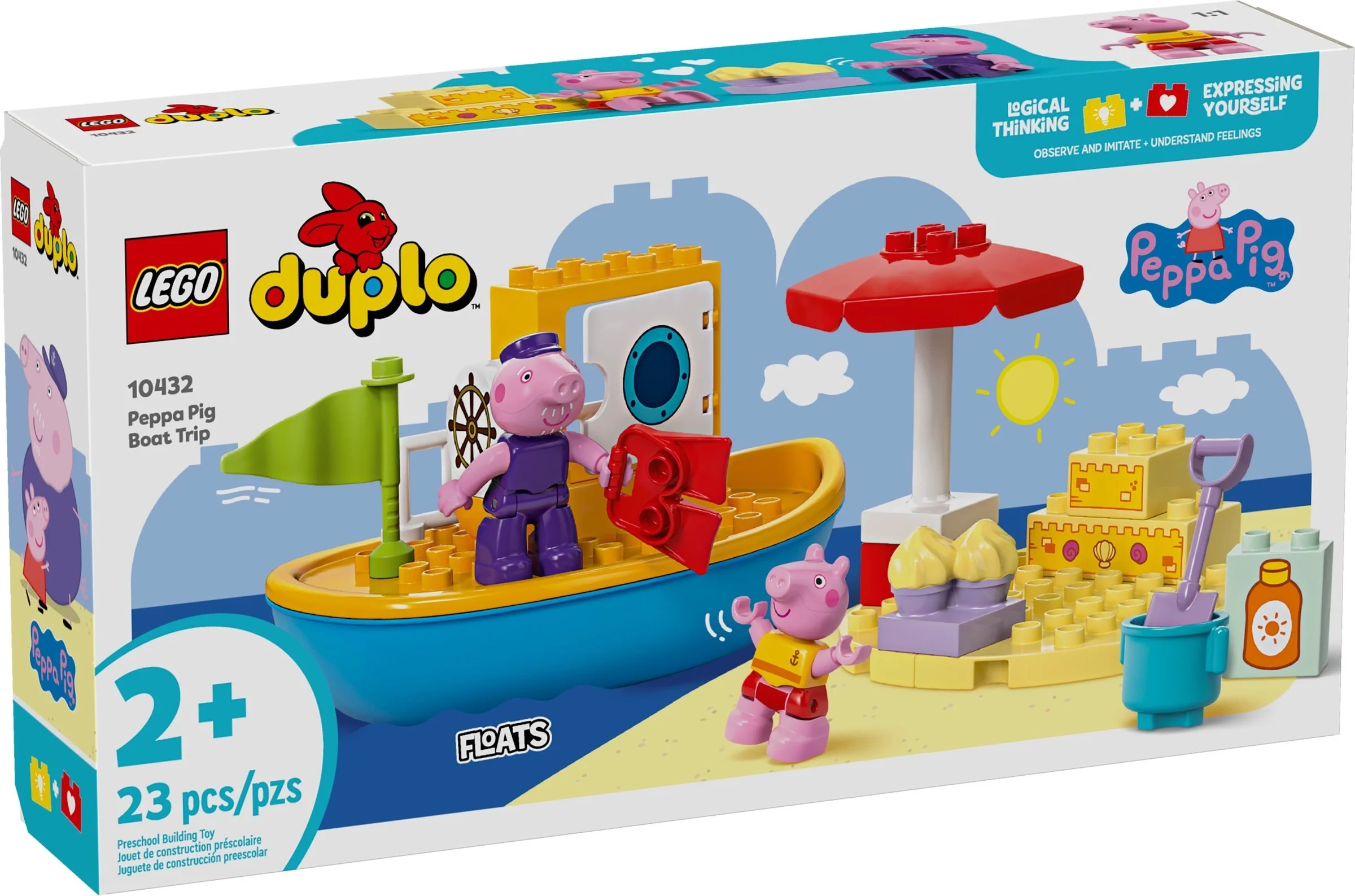 LEGO® 10432 Peppa i rejs łodzią - zdjęcie 2