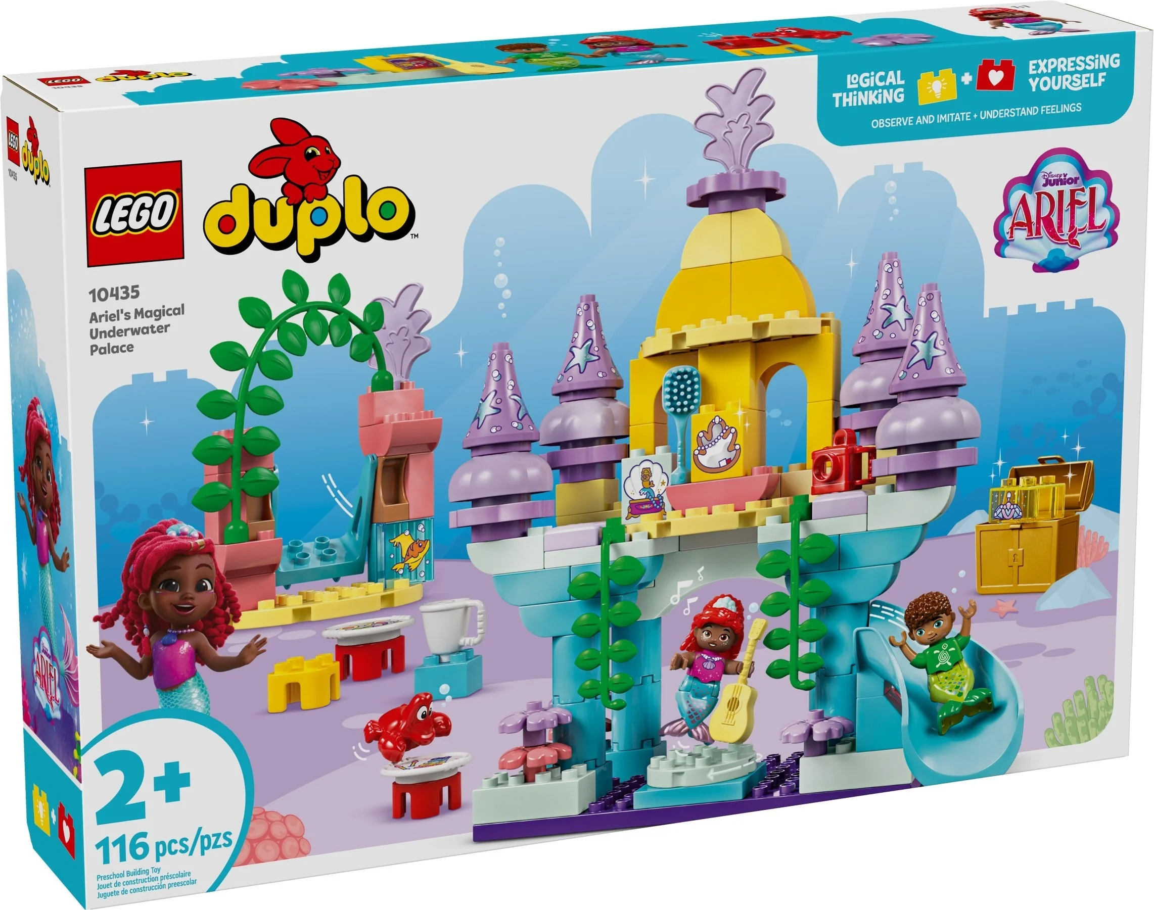 LEGO® 10435 Duplo Magiczny Podwodny Pałac Arielki - zdjęcie 2