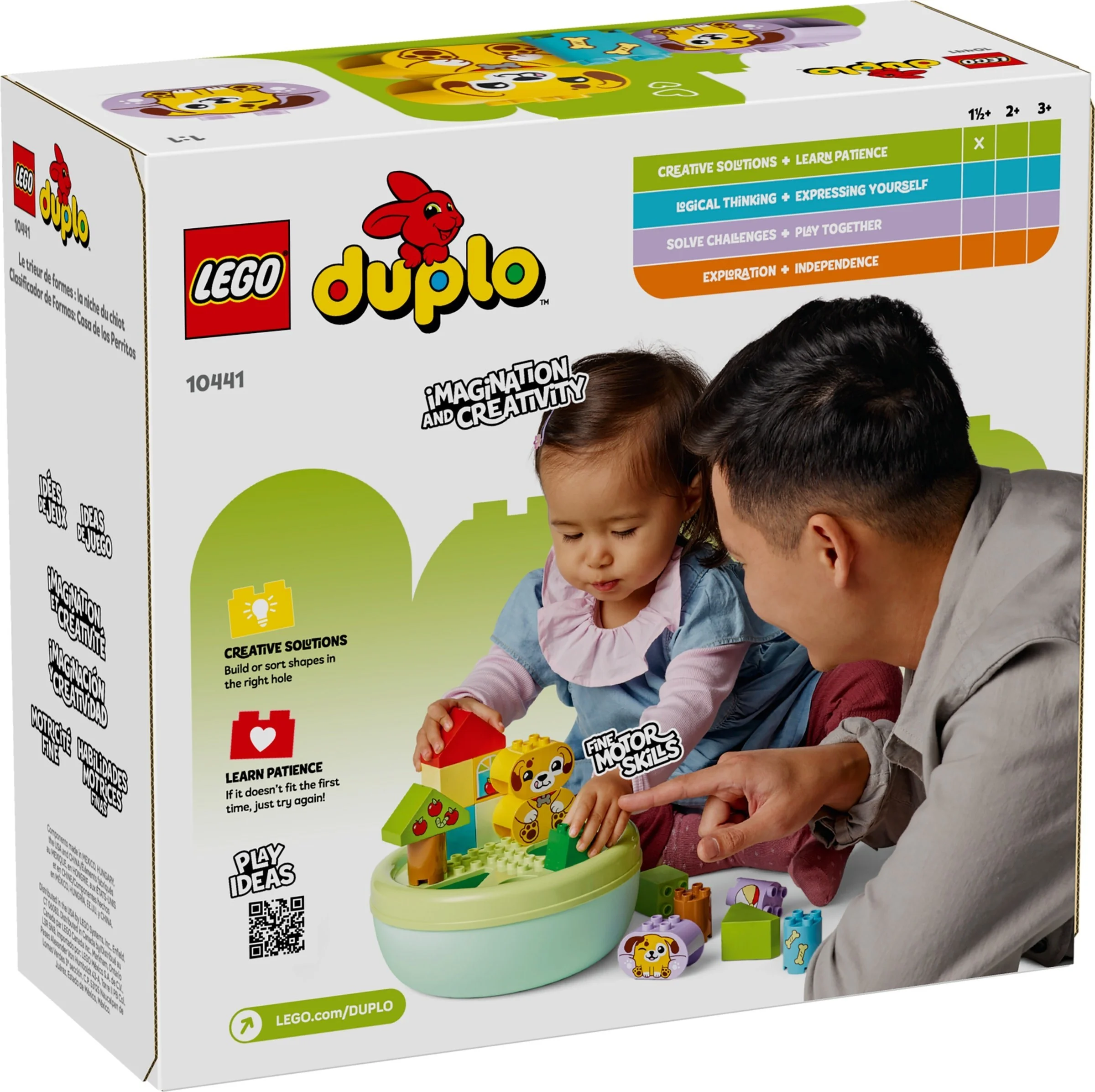 LEGO® 10441 LEGO Duplo Sorter kształtów: dom szczeniaczków - zdjęcie 1