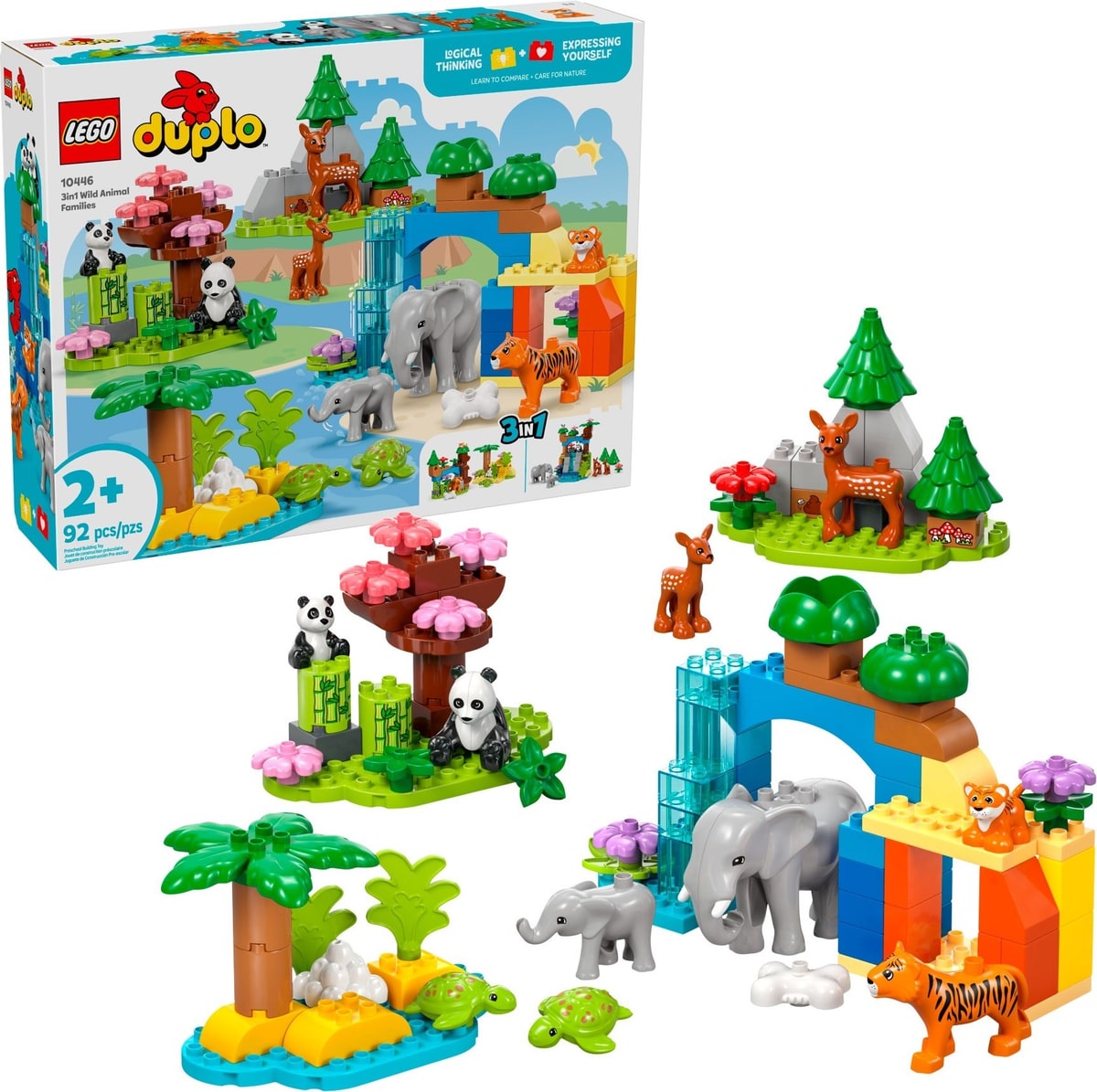 LEGO® 10446 Rodziny dzikich zwierząt 3 w 1 - zdjęcie 6