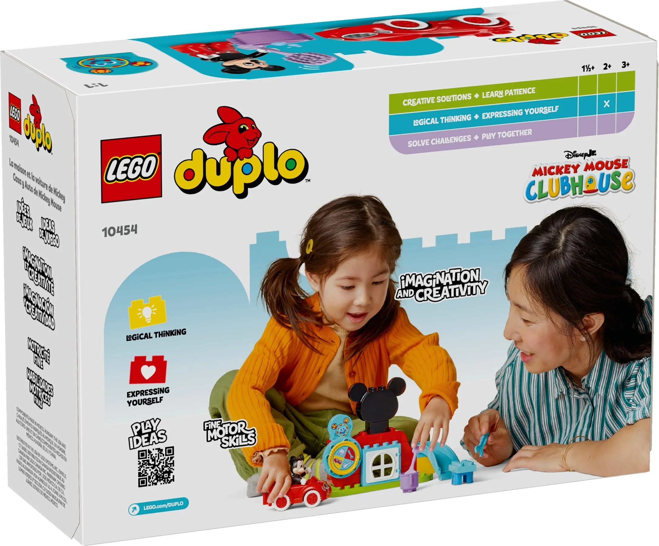 LEGO® 10454 LEGO Duplo Disney Klub przyjaciół Myszki Miki i samochód
