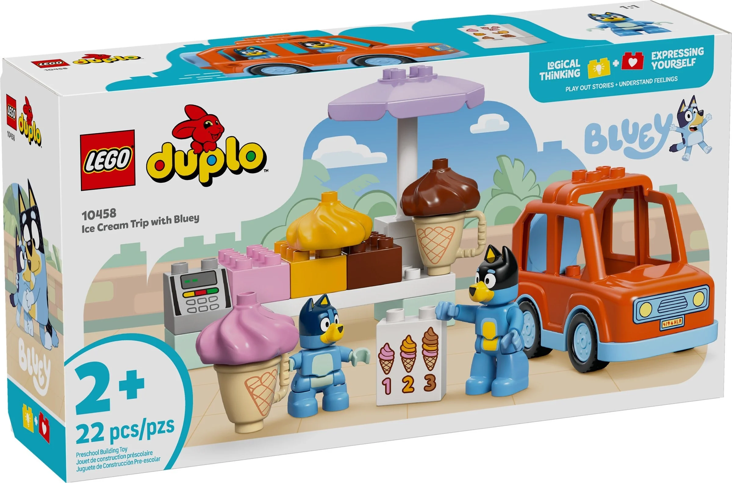 LEGO® 10458 Wyprawa po lody z Blue - zdjęcie 2