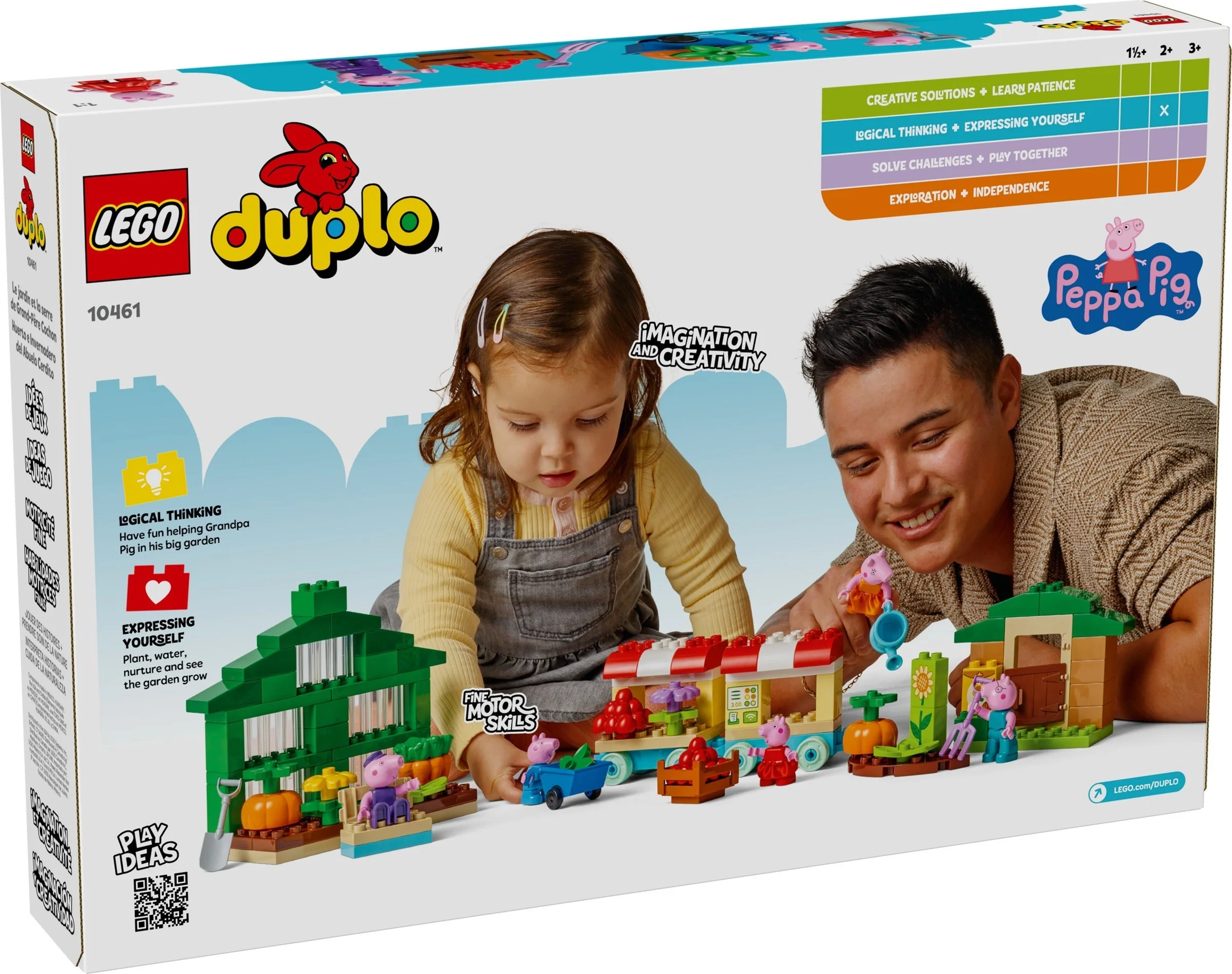 LEGO® 10461 Ogród i szklarnia Dziadka Świnki