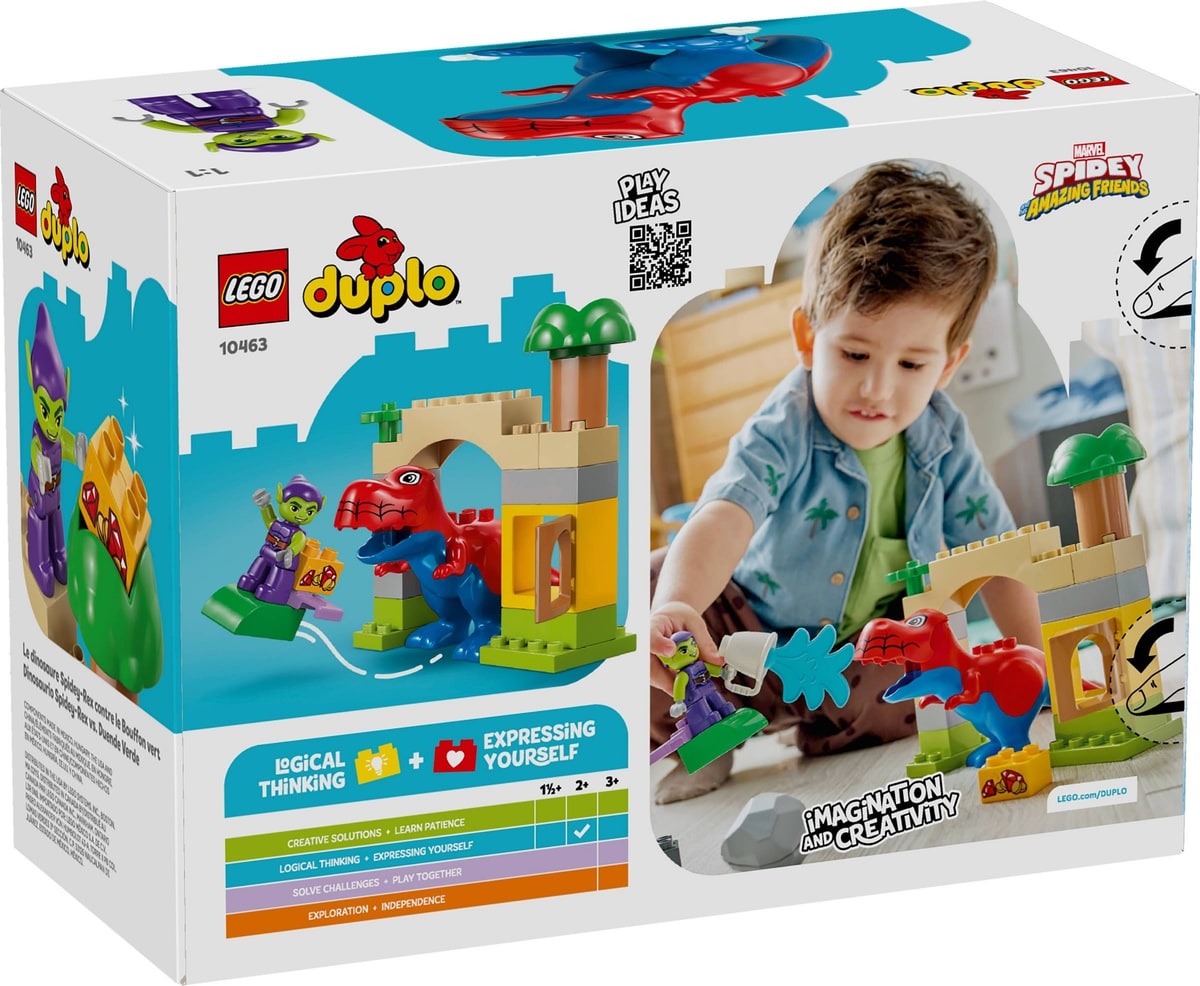 LEGO® 10463 Dinozaur Spidey-Rex i Zielony Goblin - zdjęcie 4