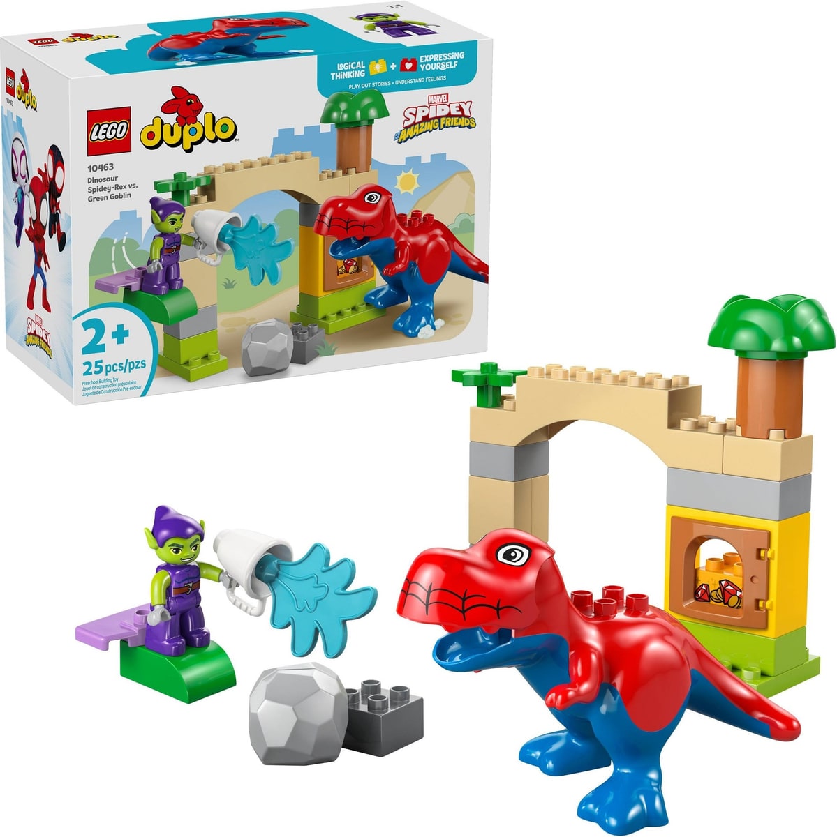 LEGO® 10463 Dinozaur Spidey-Rex i Zielony Goblin - zdjęcie 6
