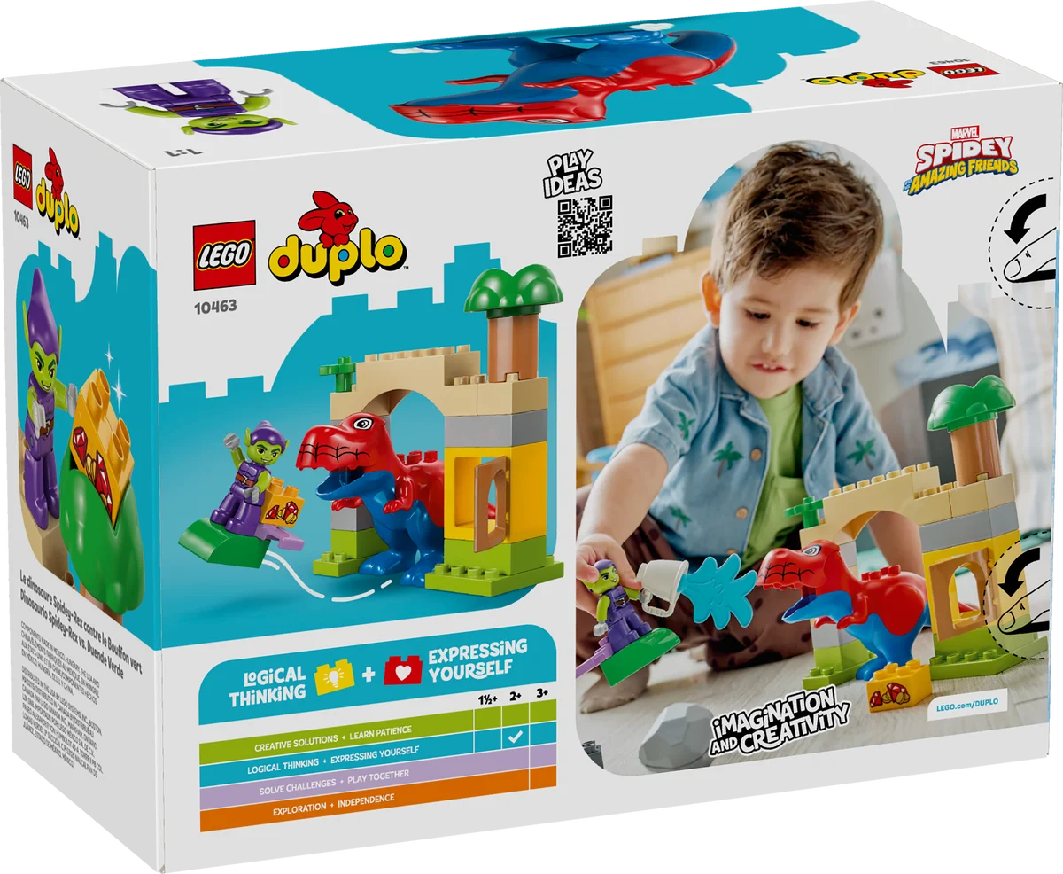 LEGO® 10463 Lego Duplo Marvel Dinozaur Spidey-Rex i Zielony Goblin - zdjęcie 10