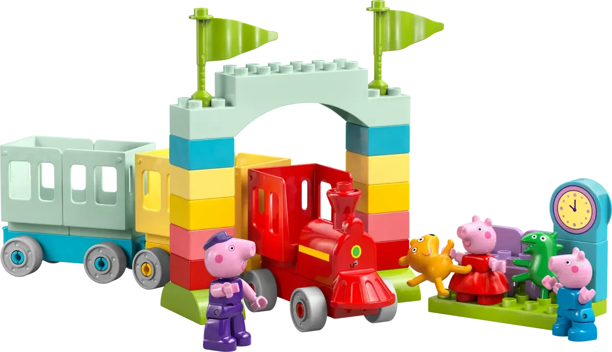 LEGO® 10466 Podróż pociągiem z Dziadkiem Świnką - zdjęcie 2