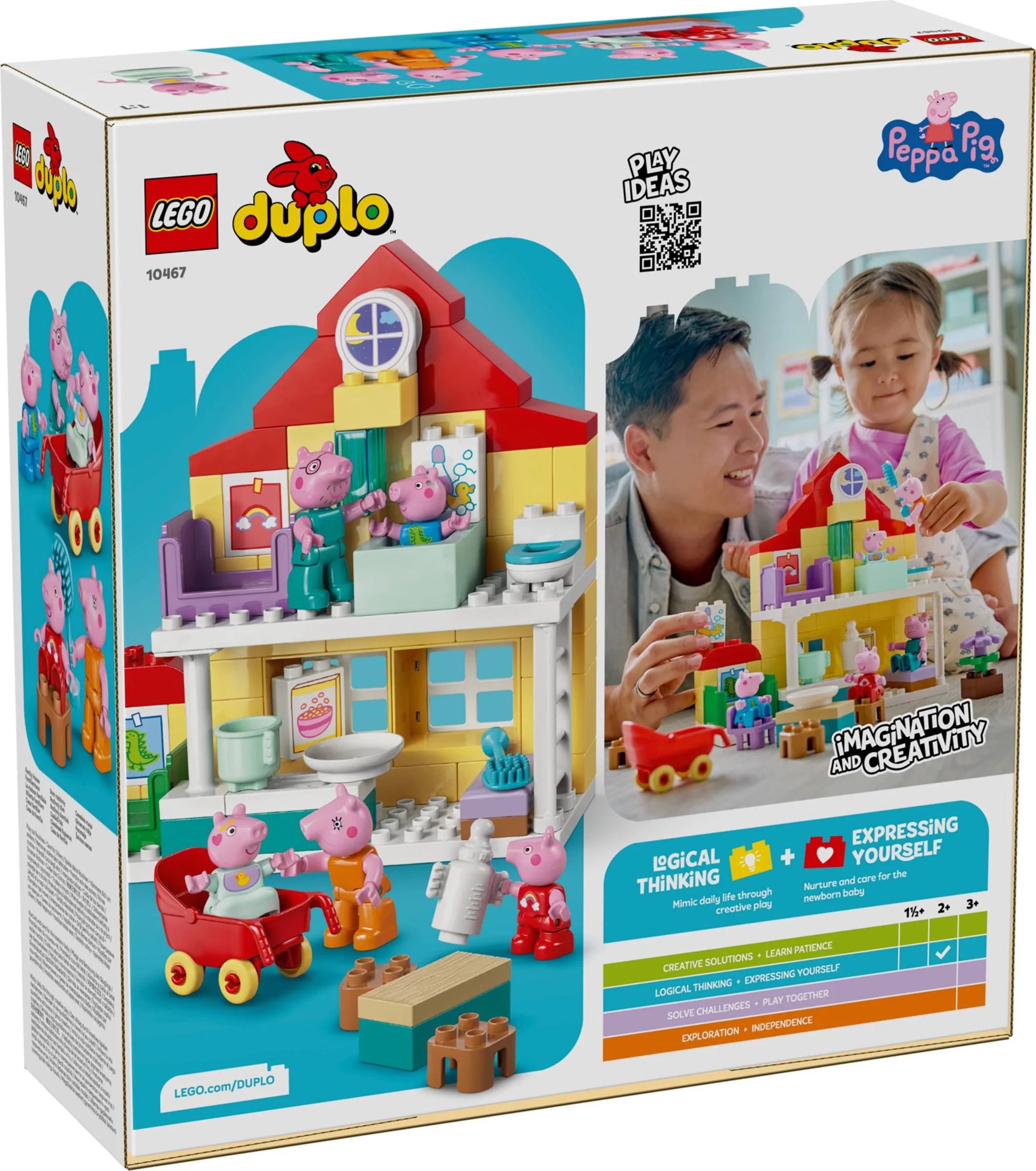 LEGO® 10467 LEGO DUPLO Peppa Dom rodzinny - zdjęcie 3