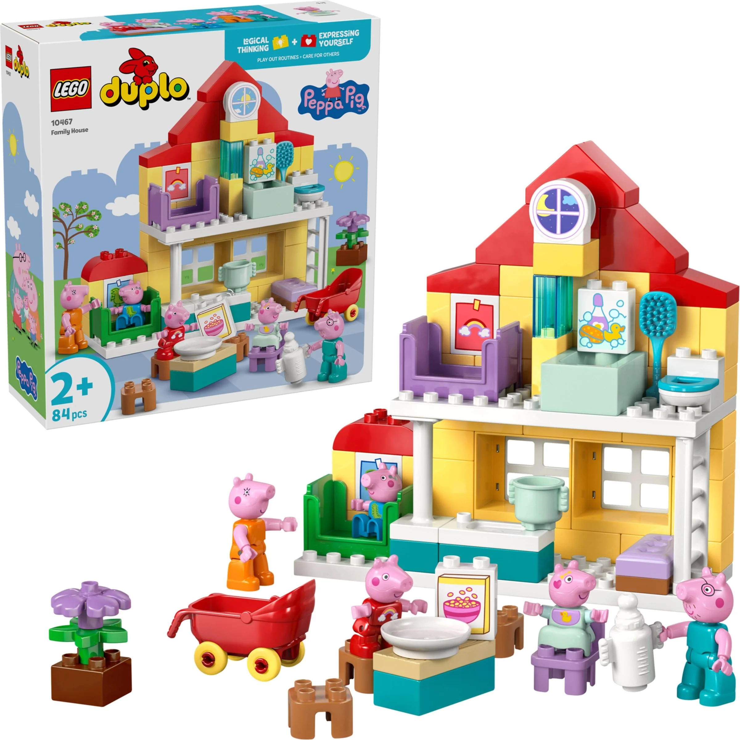 LEGO® 10467 LEGO DUPLO Peppa Dom rodzinny