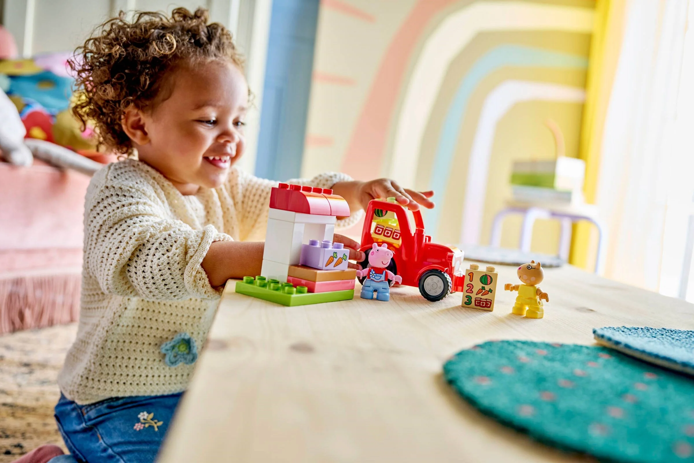 LEGO® 10468 Świnka Peppa Traktor i Targowisko - zdjęcie 5