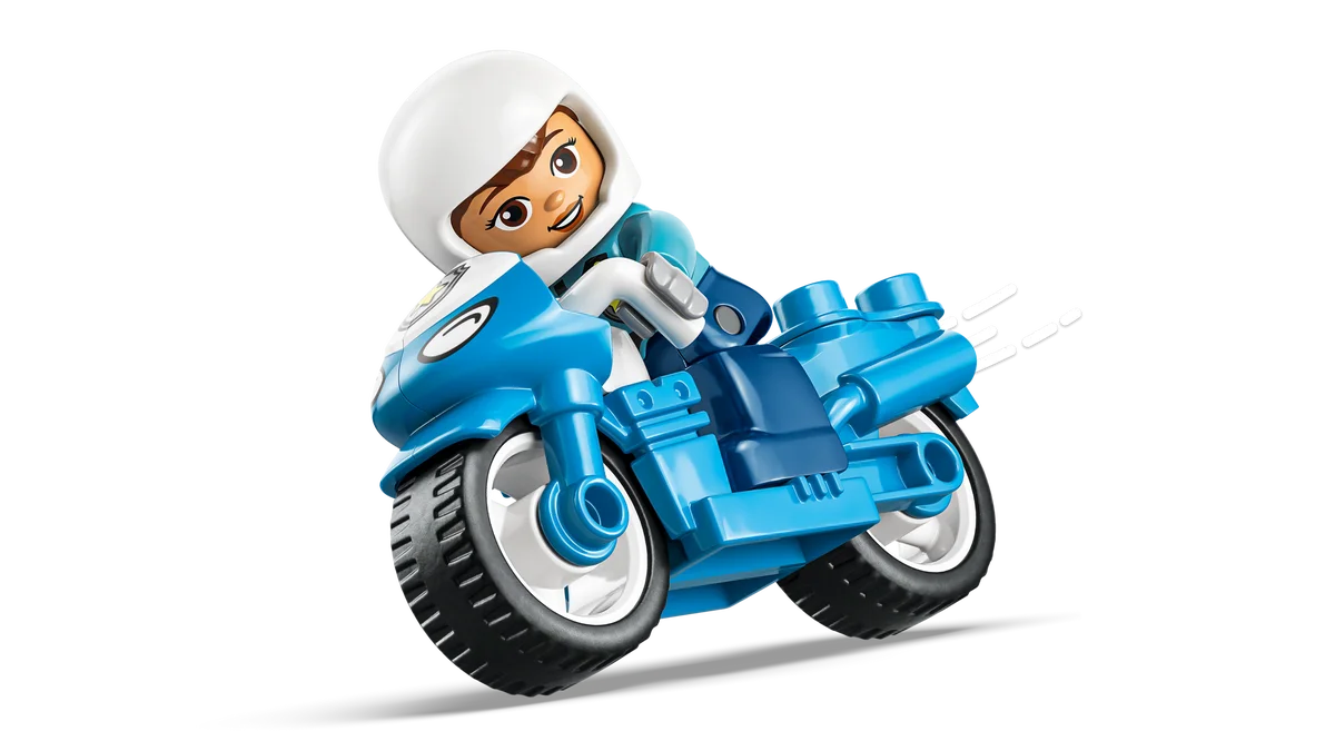 LEGO® 10471 Niebieski Motocykl Policyjny - zdjęcie 6
