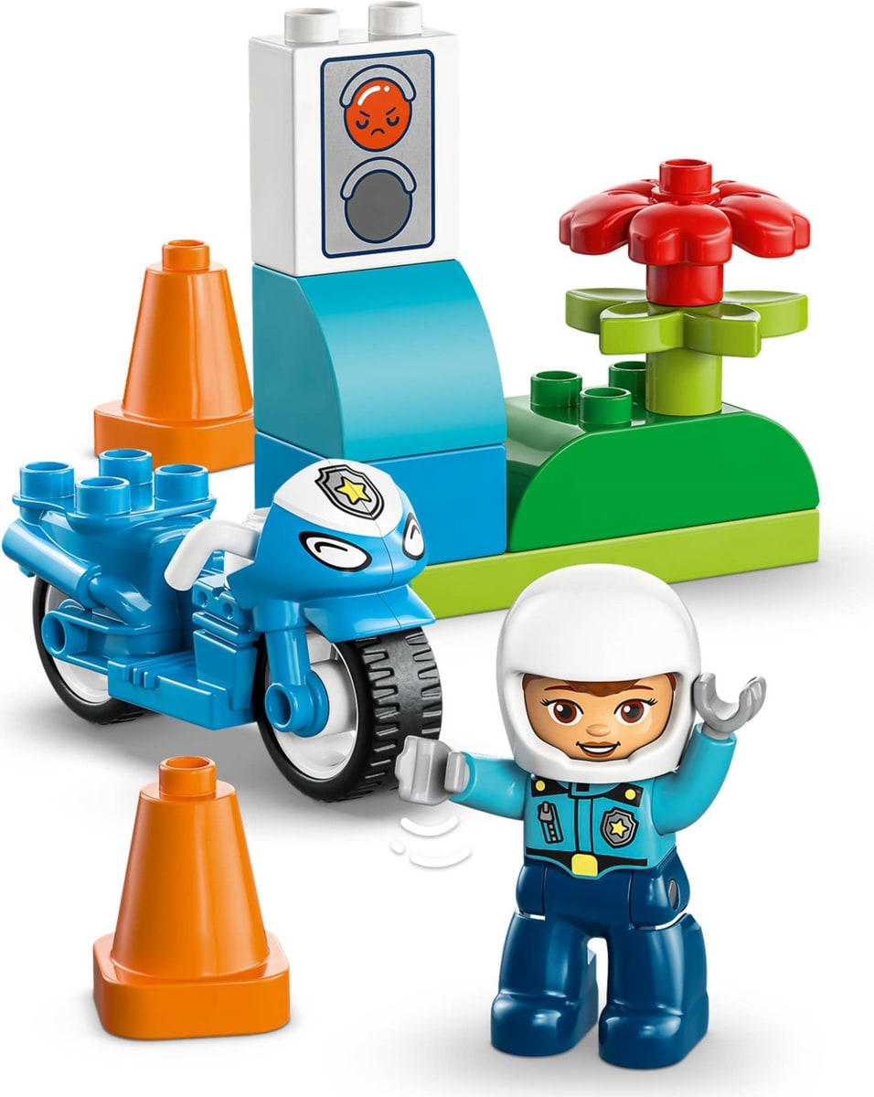 LEGO® 10471 Niebieski motocykl policyjny - zdjęcie 20