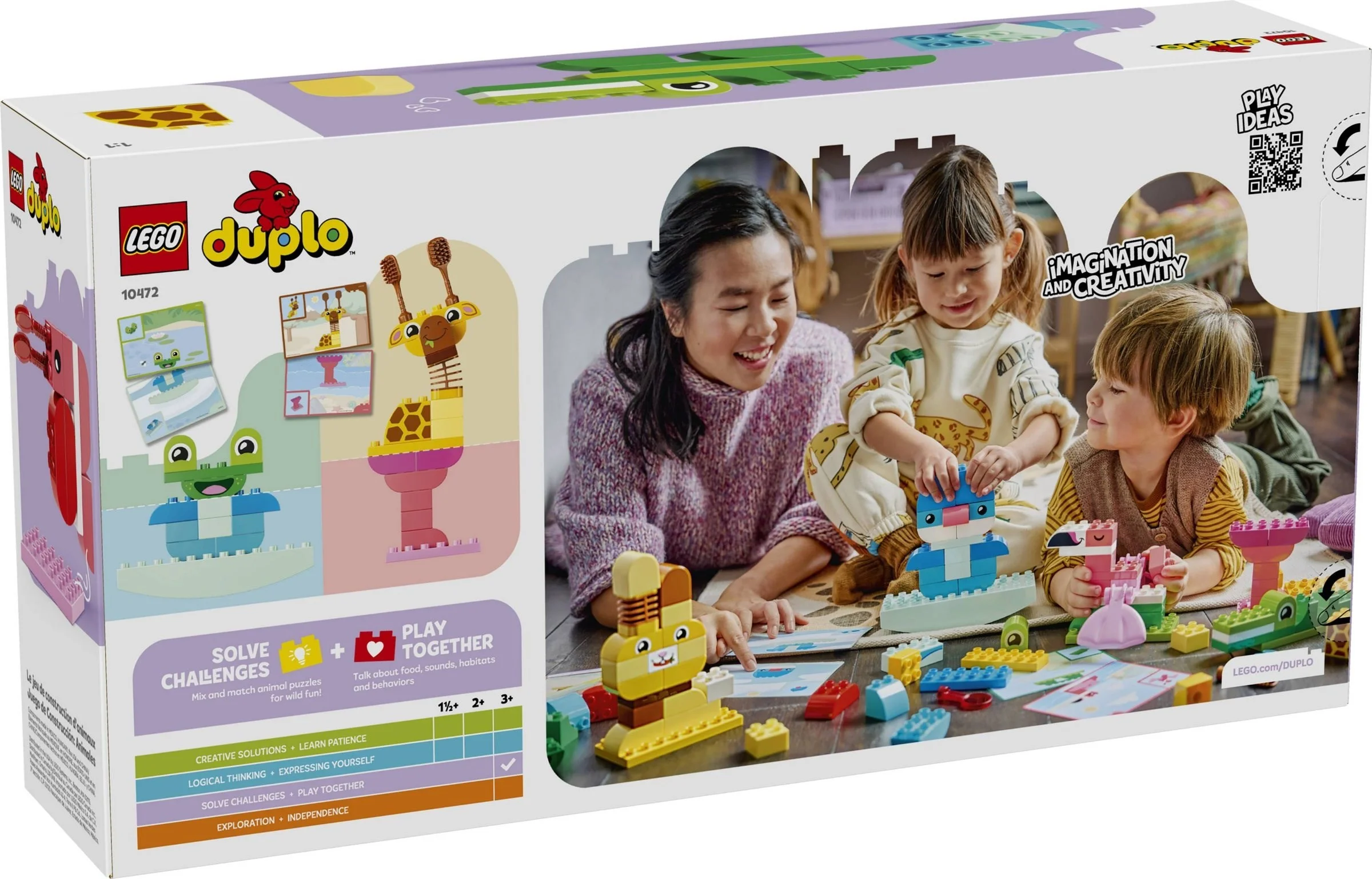 LEGO® 10472 Gra w budowanie zwierzątek - zdjęcie 1